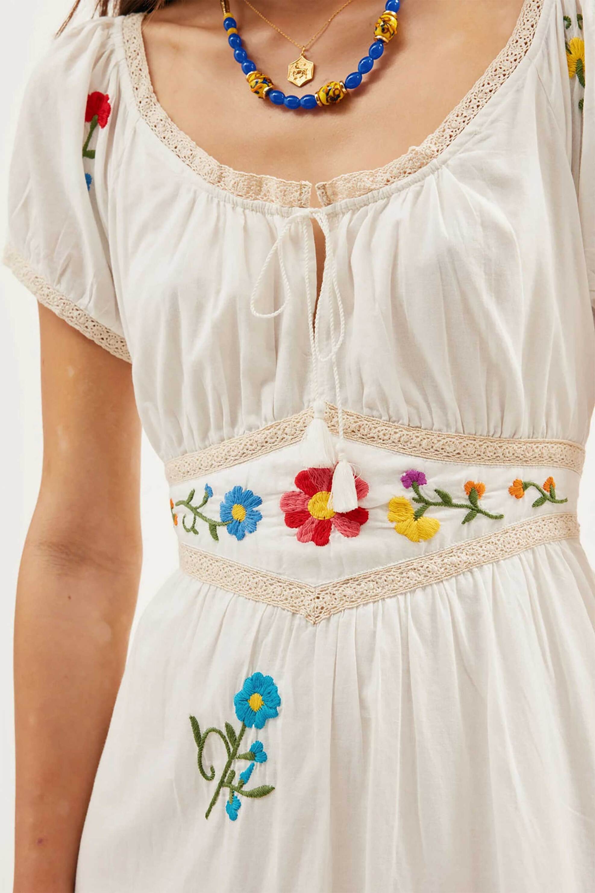 Rixo γυναικείο midi φόρεμα με floral print 