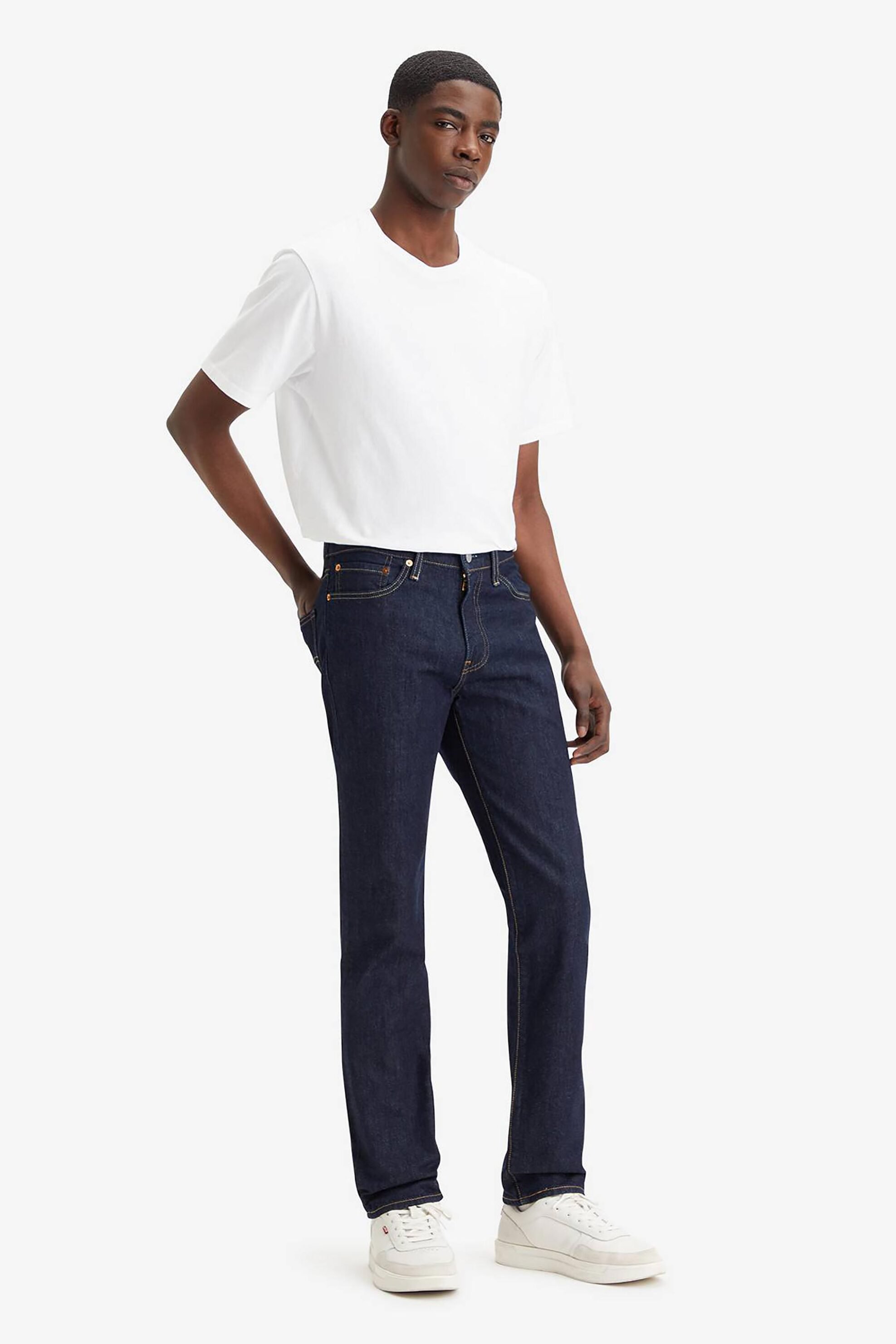 LEVI'S Levi's® ανδρικό τζιν παντελόνι πεντάτσεπο Rock Cod Slim Fit "511®" - 045111786 Denim Blue Σκούρο