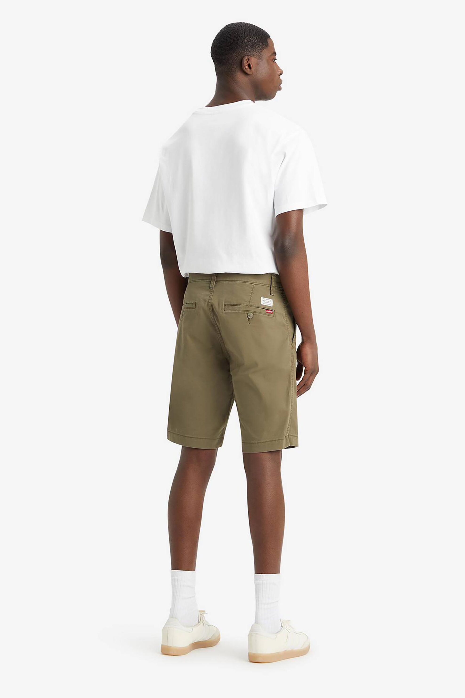 Levi&Apos S Ανδρική Chino Βερμούδα Μονόχρωμη Regular Tapered Fit Xx - 172020004 Λαδί
