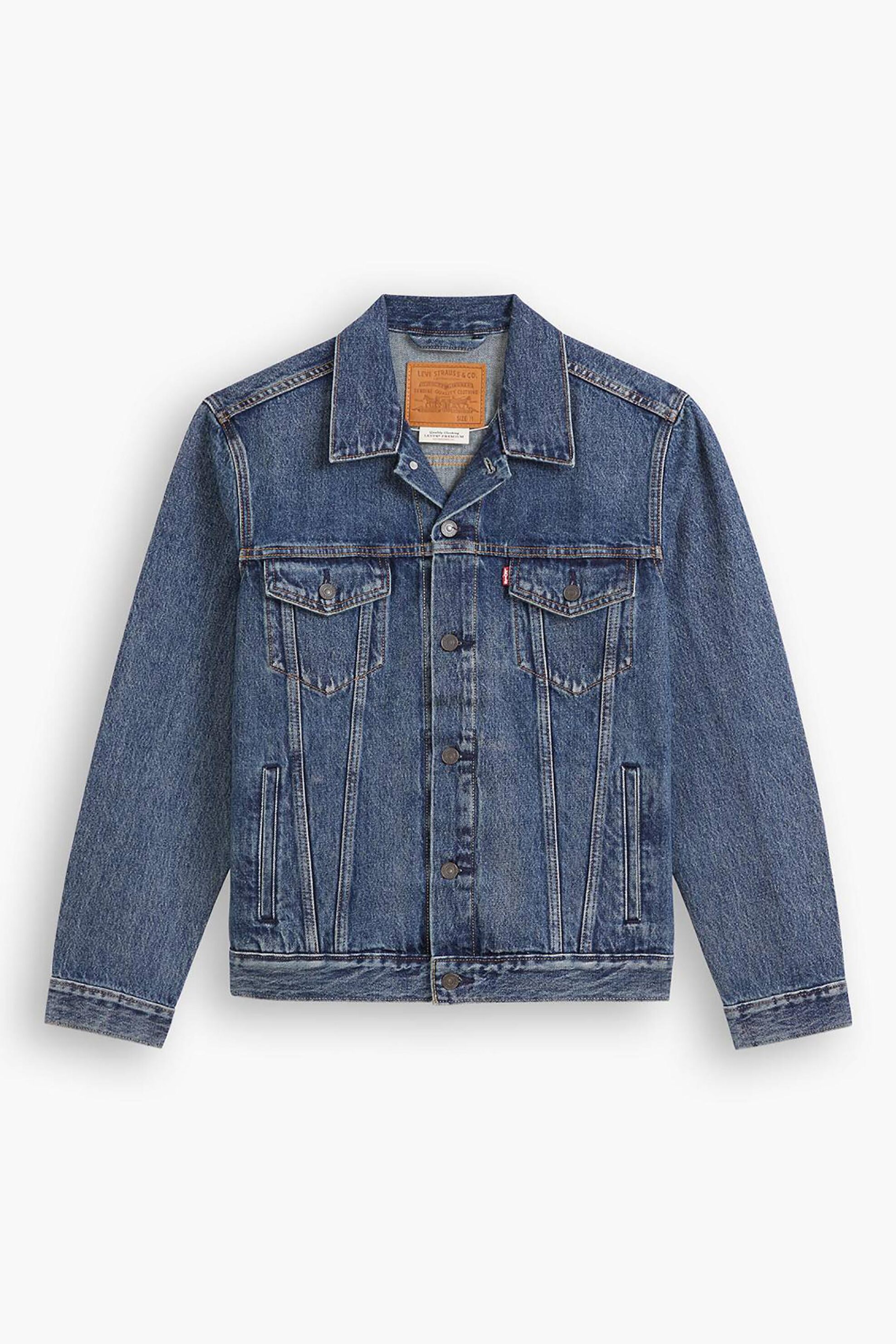 Levi's® ανδρικό denim jacket Broadway Standard Fit "Trucker" - 723340573 Denim Blue φωτογραφία