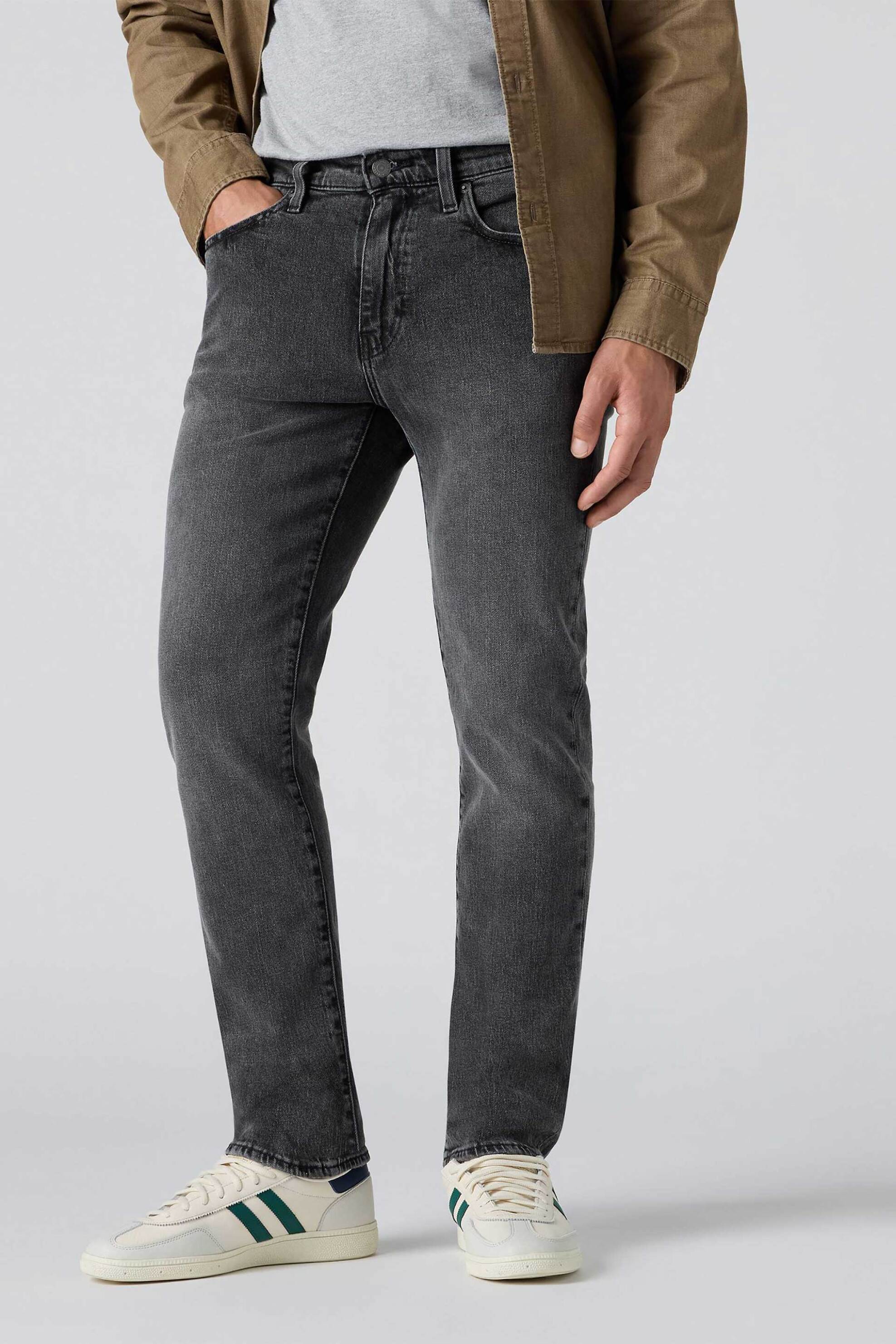 Levi's® ανδρικό τζιν παντελόνι πεντάτσεπο Grey Stonewash Slim Fit "511®" - 045115474 Γκρι φωτογραφία