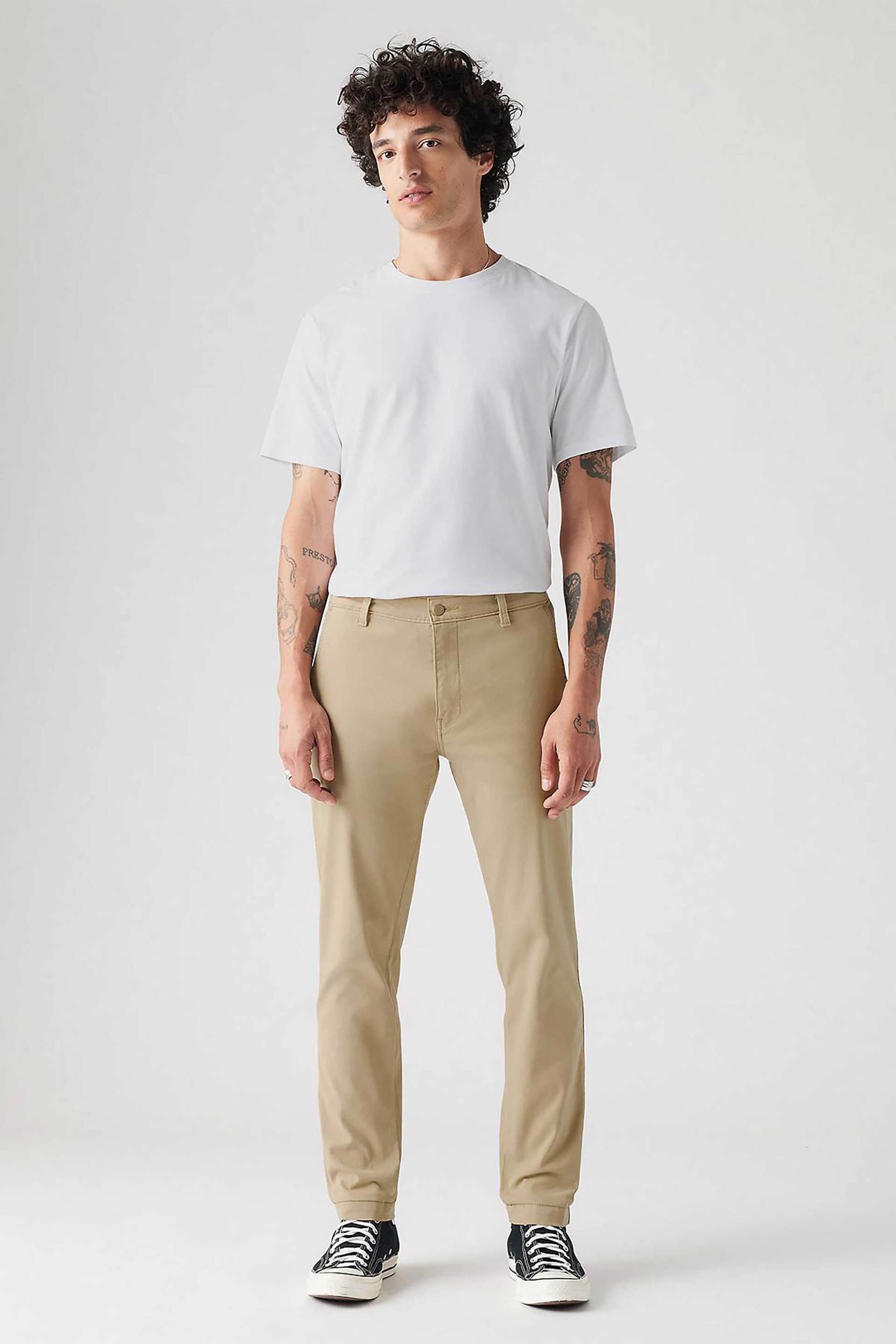 LEVI'S Levi's® ανδρικό chino παντελόνι Regular Tapered Fit "Xx Standard" - 171960011 Μπεζ