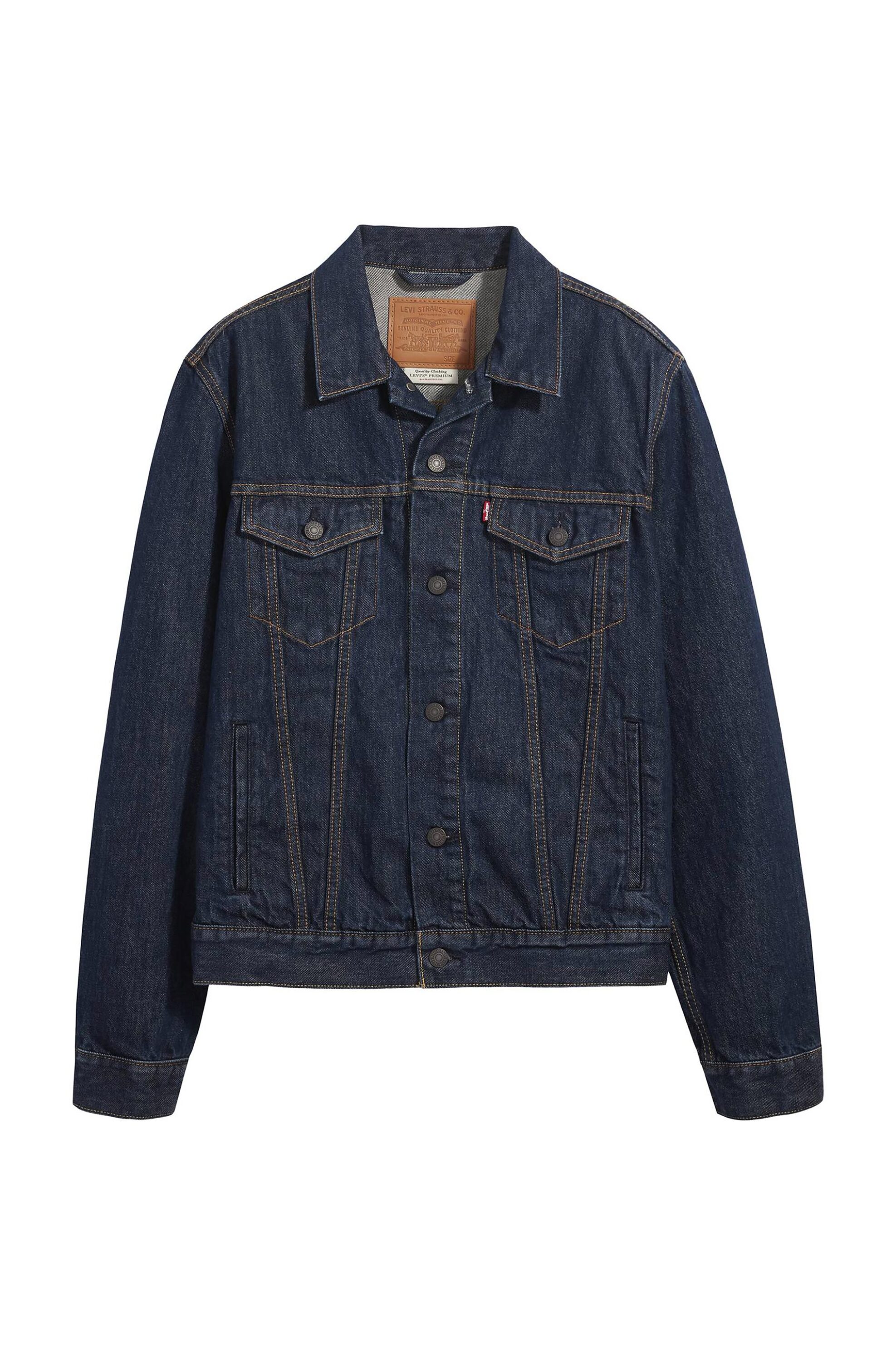 Levi's® ανδρικό denim jacket Rockridge Standard Fit "Trucker" - 723340557 Denim Blue Σκούρο φωτογραφία