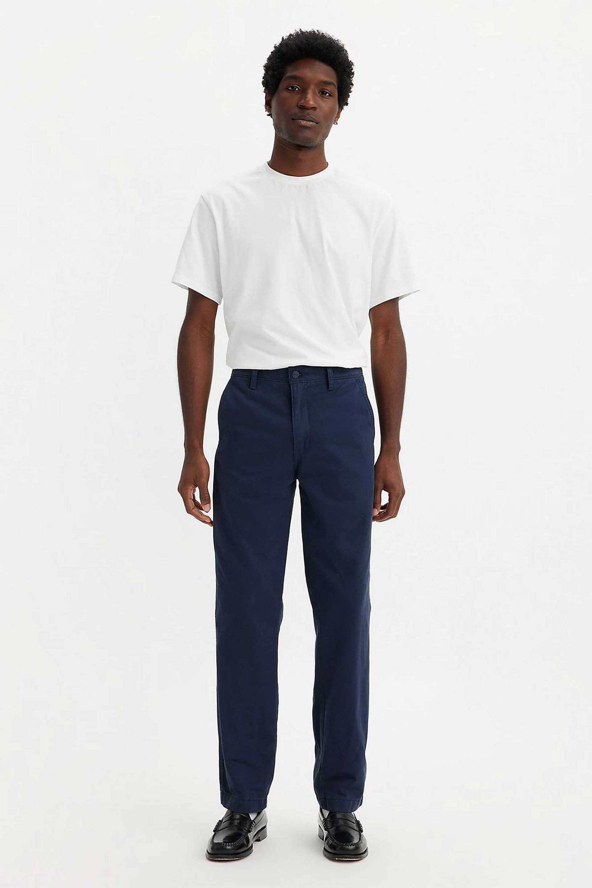 Levi's® ανδρικό chino παντελόνι Regular Straight Fit "Xx Authentic" - A57530011 Μπλε Σκούρο