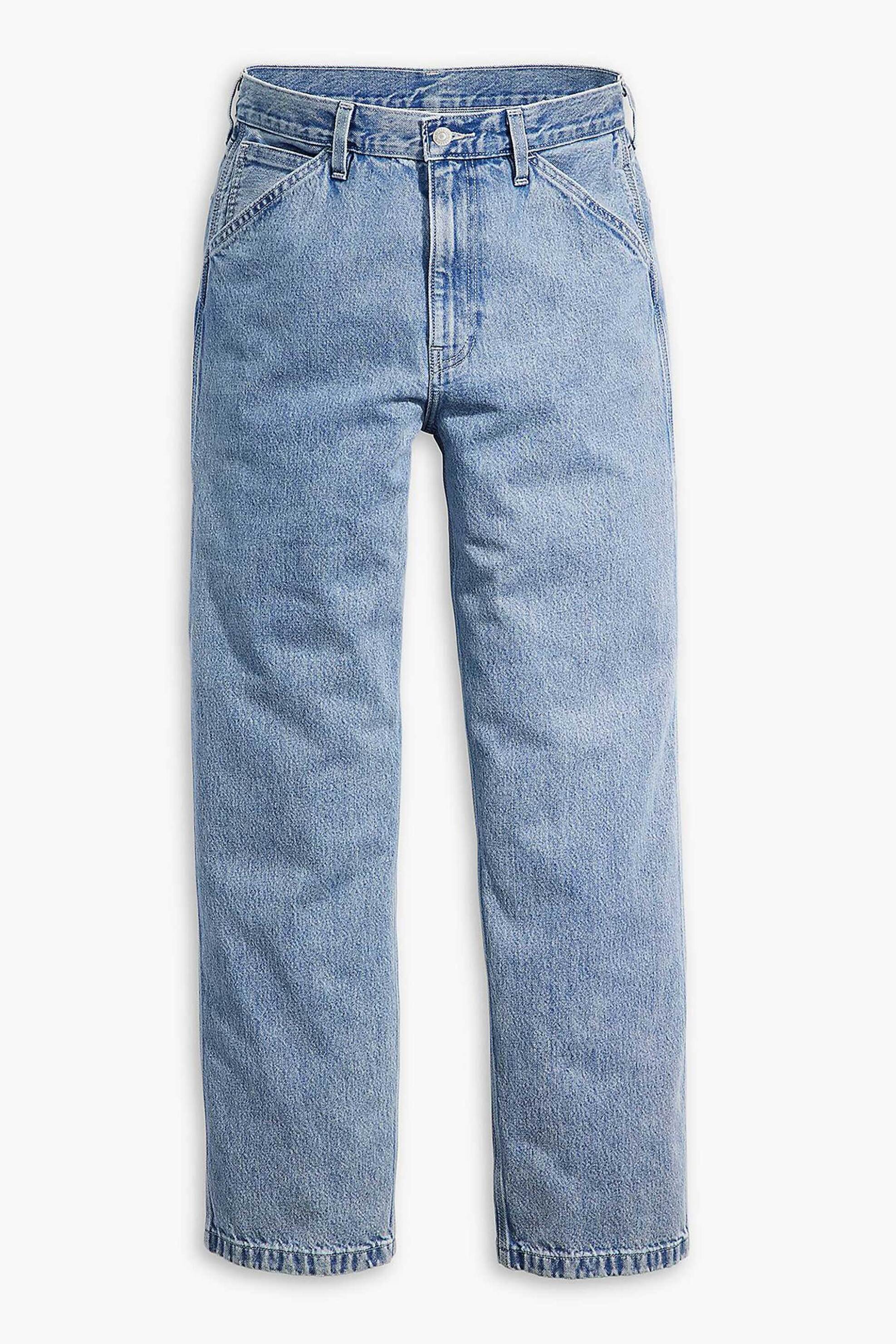 Levi&Apos S Ανδρικό Τζιν Παντελόνι Πεντάτσεπο Loose Straight Fit 568 - 558490047 Denim Blue Ανοιχτό