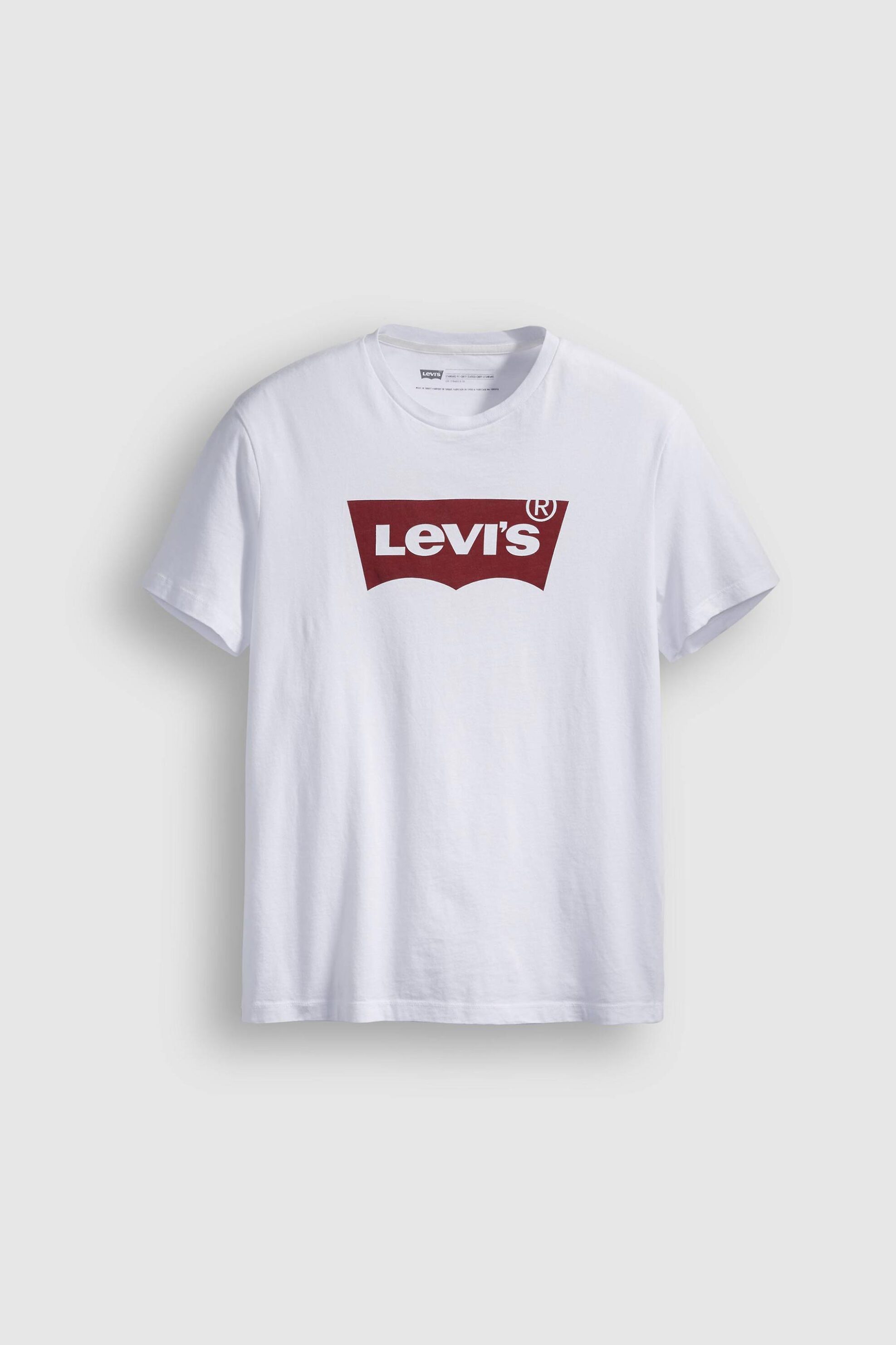 Levi's® ανδρικό T-shirt μονόχρωμο βαμβακερό με contrast logo print "Graphic Set-in" - 177830140 Λευκό φωτογραφία