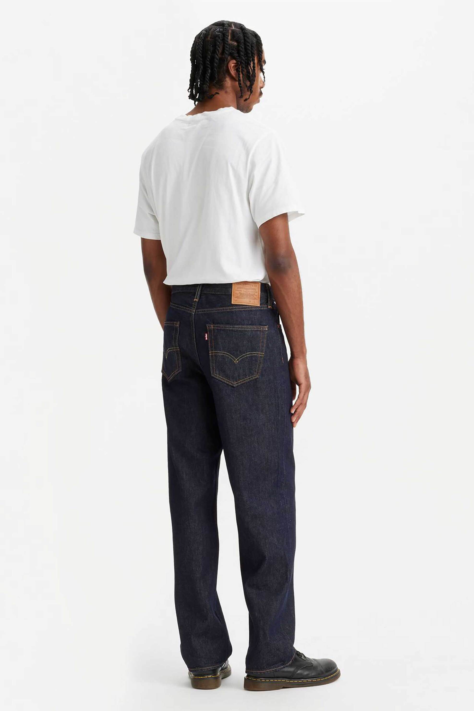 Levi's® ανδρικό τζιν παντελόνι πεντάτσεπο Loose Straight Fit ''568™'' - 290370078 Denim Blue Σκούρο φωτογραφία