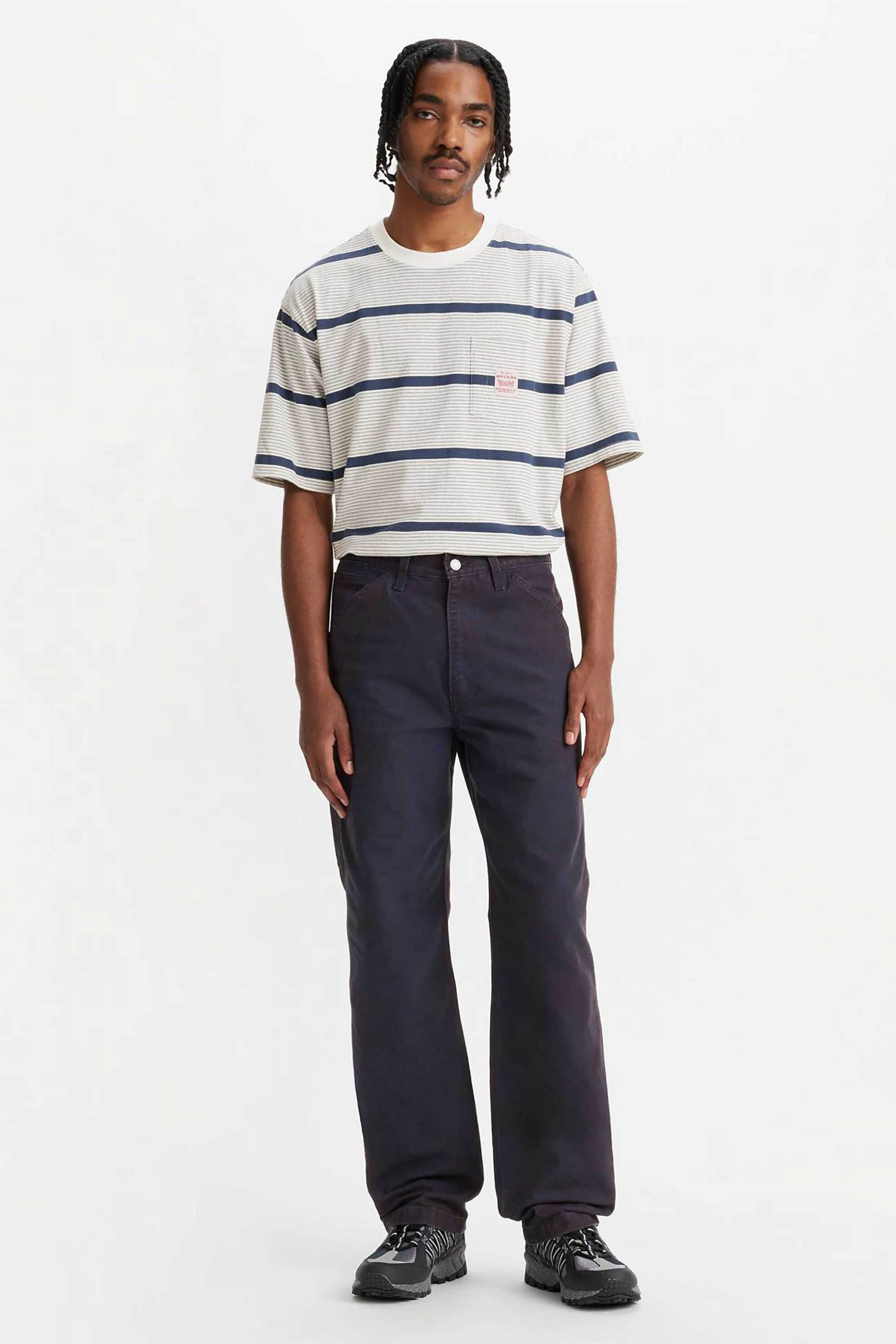 Levi's® ανδρικό cargo παντελόνι Loose Fit "Loose Straight Carpenter" - 558490057 Μπλε Σκούρο