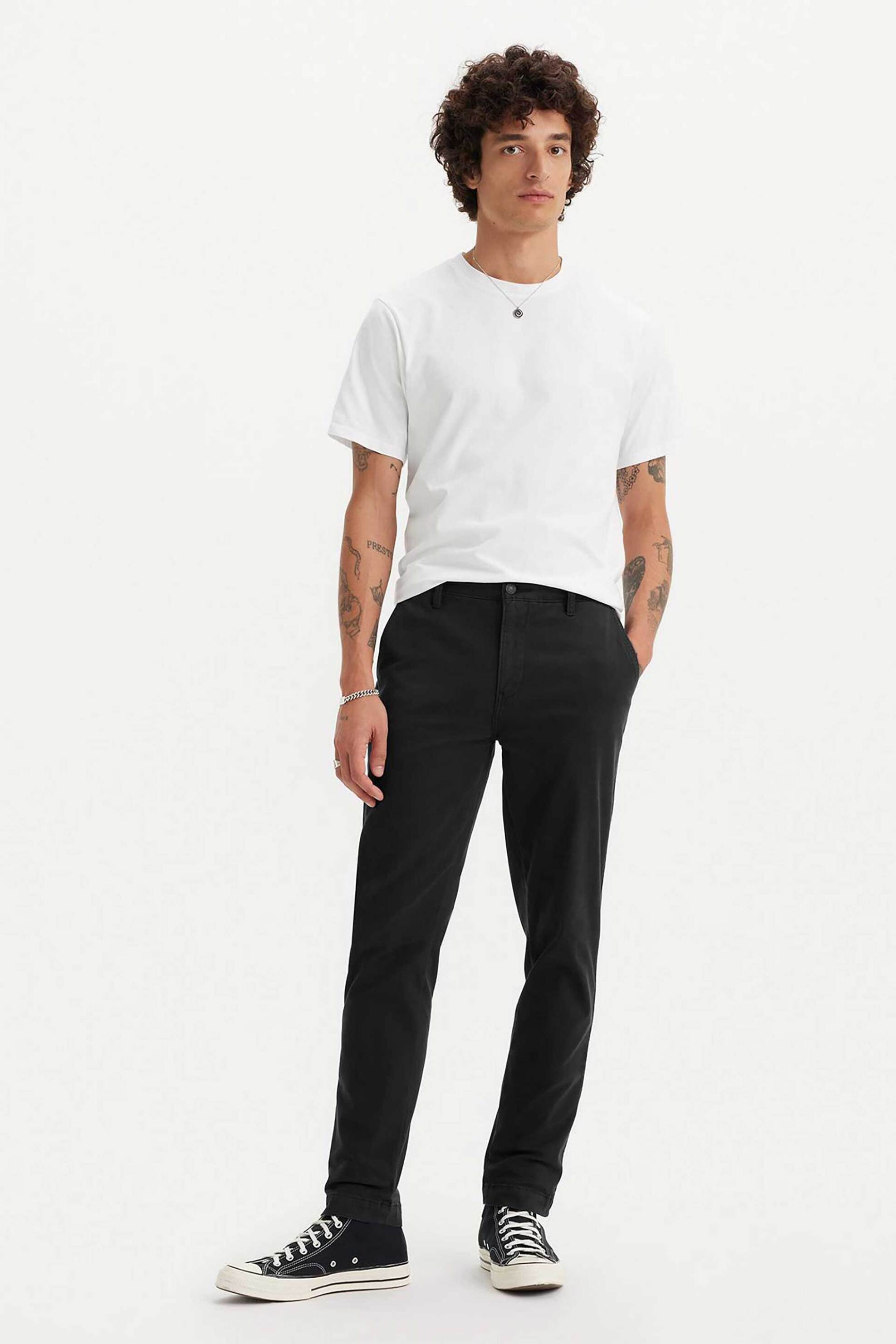 Levi's® ανδρικό chino παντελόνι Slim Taper Fit "Xx" - 171990114 Μαύρο