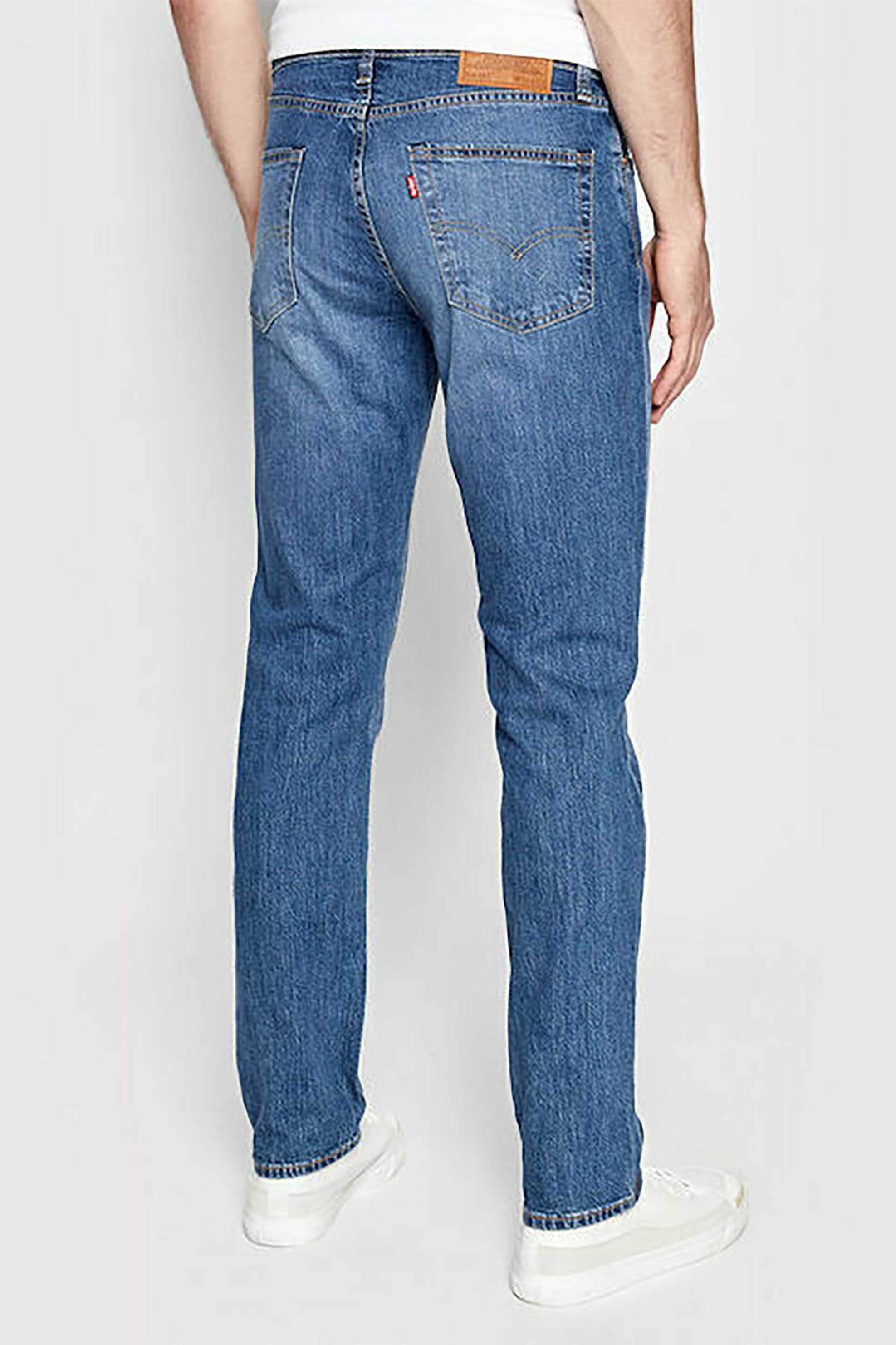 Levi&Apos S Ανδρικό Τζιν Παντελόνι Πεντάτσεπο με Logo Patch Slim Fit - 045115461 Denim Blue