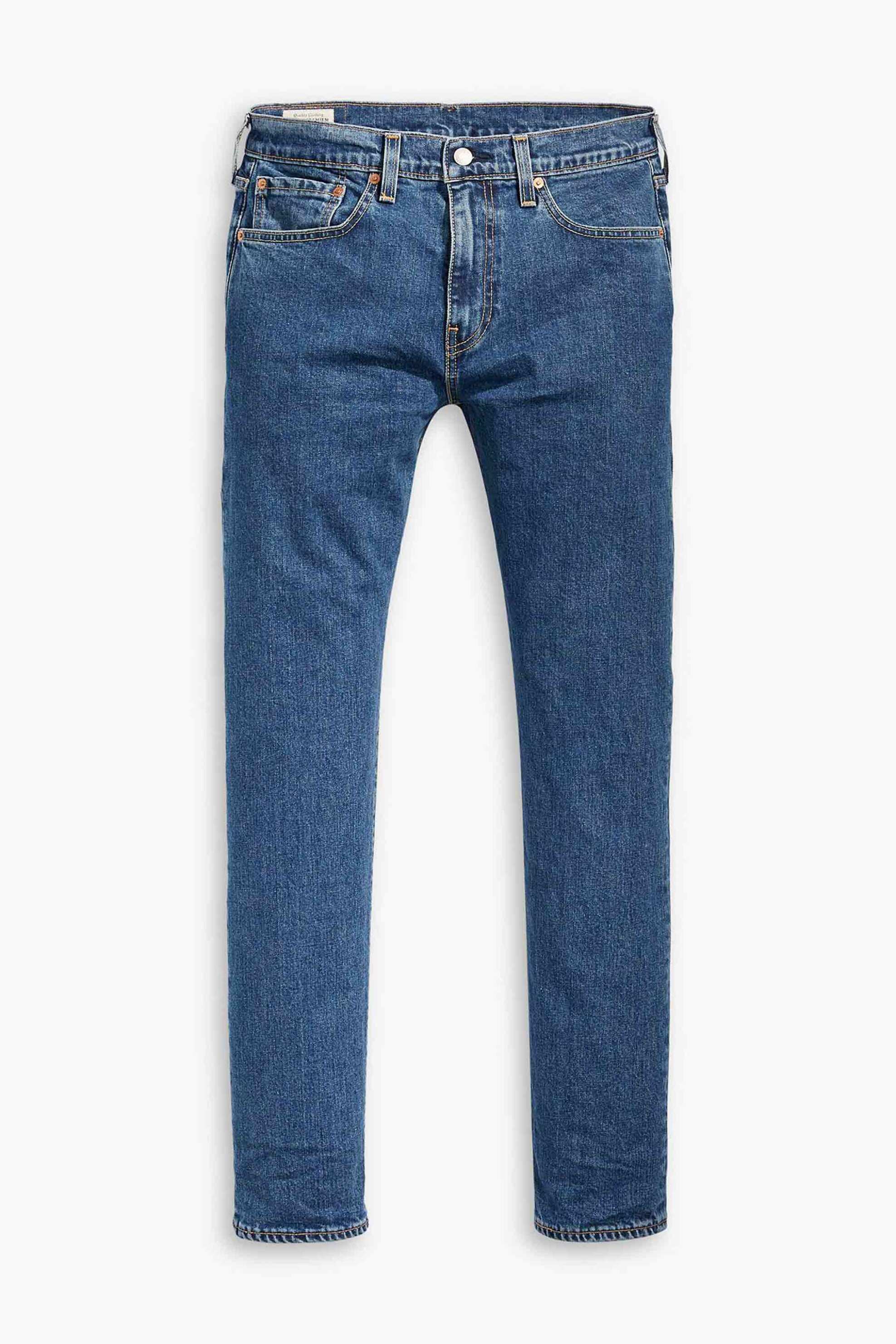 Levi&Apos S Ανδρικό Τζιν Παντελόνι Πεντάτσεπο Taper Regular Fit 502 - 295070555 Denim Blue Σκούρο