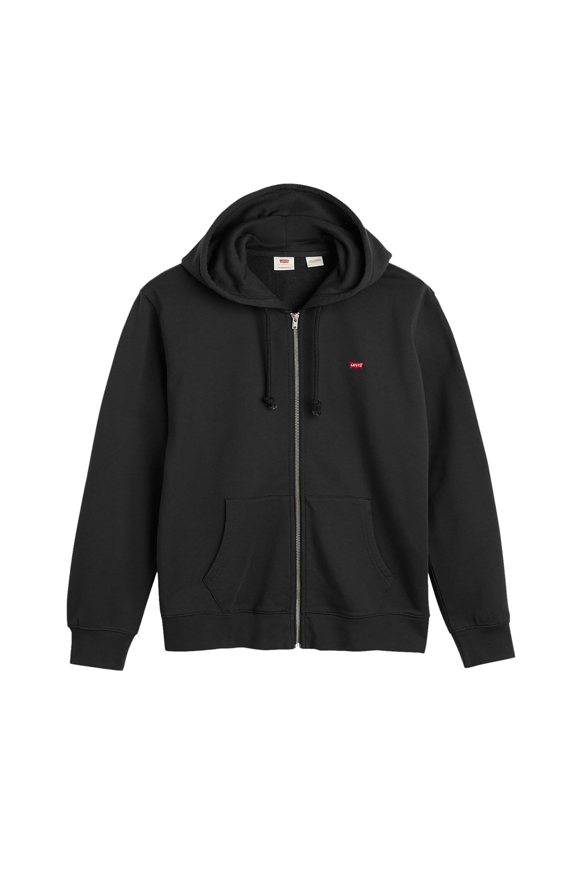 Levi's® ανδρική ζακέτα φούτερ με κουκούλα και λογότυπο Regular Fit - 345840016 Μπλε Σκούρο φωτογραφία