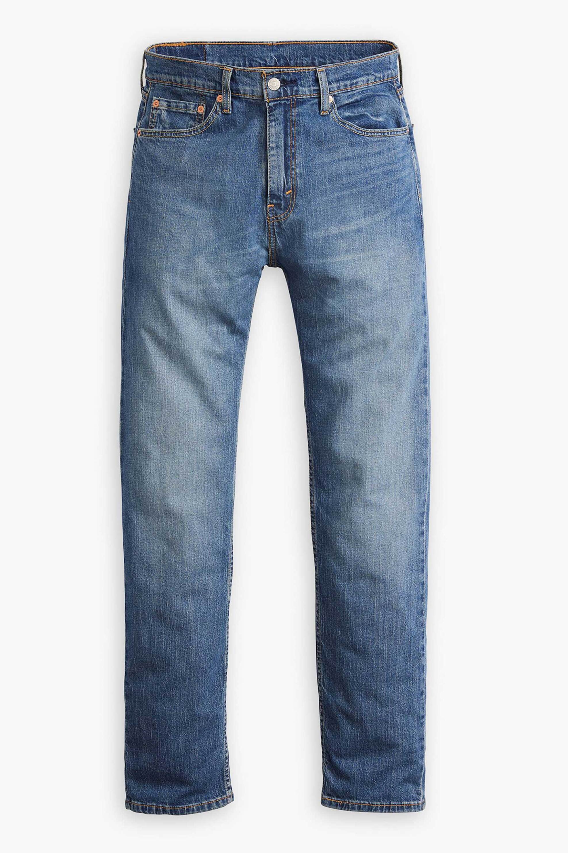 Levi&Apos S Ανδρικό Τζιν Παντελόνι Πεντάτσεπο με Logo Patch Regular Fit 505 - 005052309 Denim Blue