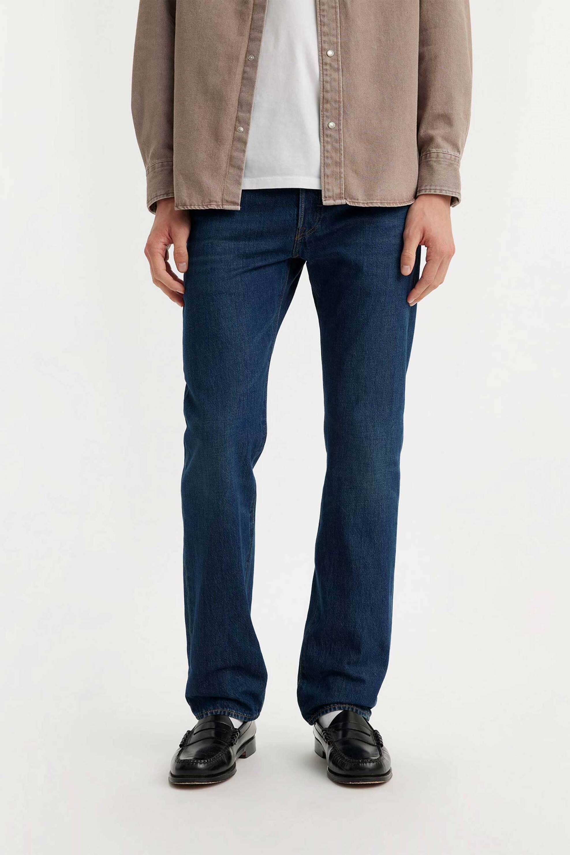 Levi's® ανδρικό τζιν παντελόνι πεντάτσεπο Regular Fit "501" - 005013199 Denim Blue φωτογραφία