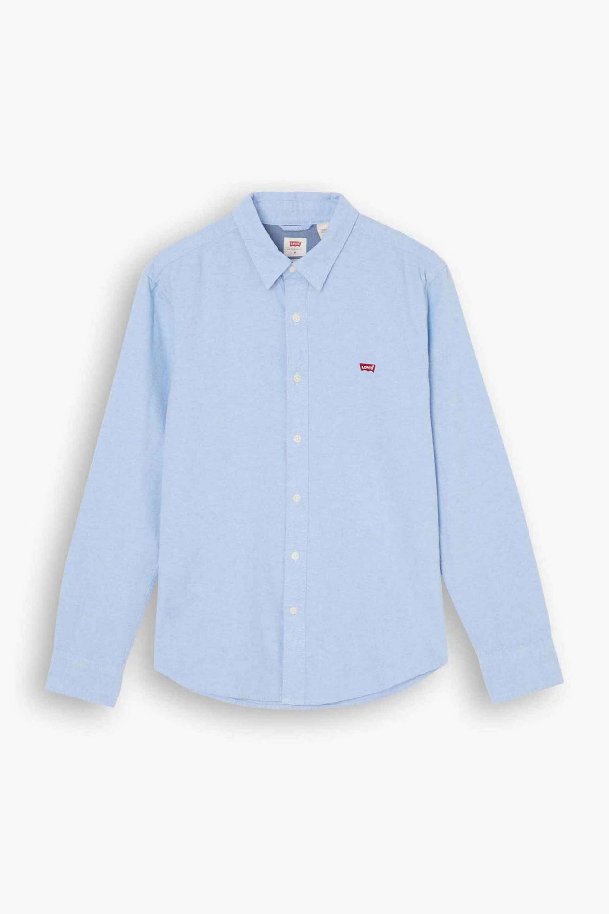 Levi&Apos S Ανδρικό Πουκάμισο Μονόχρωμο Slim Fit - 866250005 Γαλάζιο