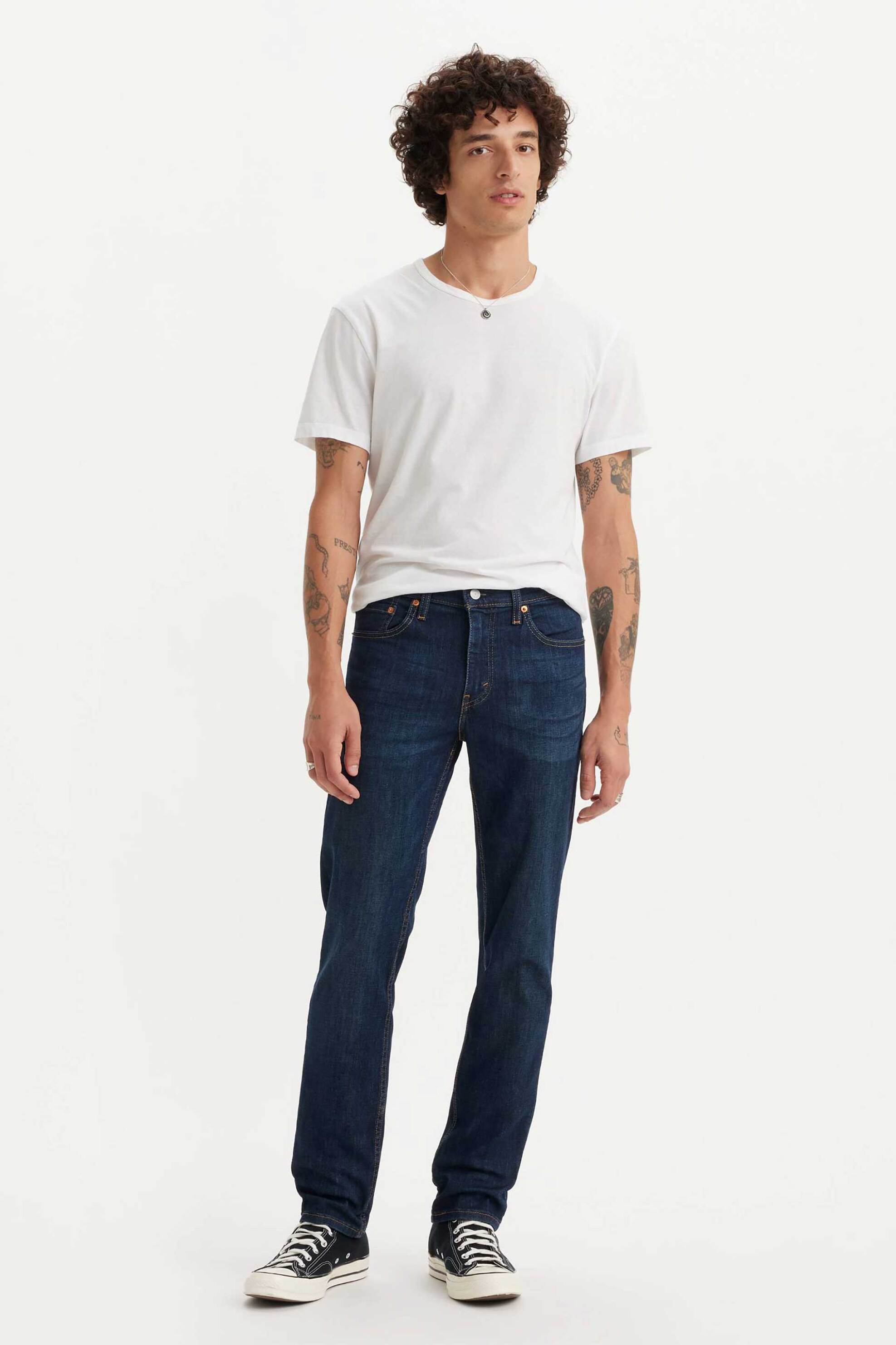Levi's® ανδρικό τζιν παντελόνι πεντάτσεπο Slim Fit "511" - 045114655-** Denim Blue