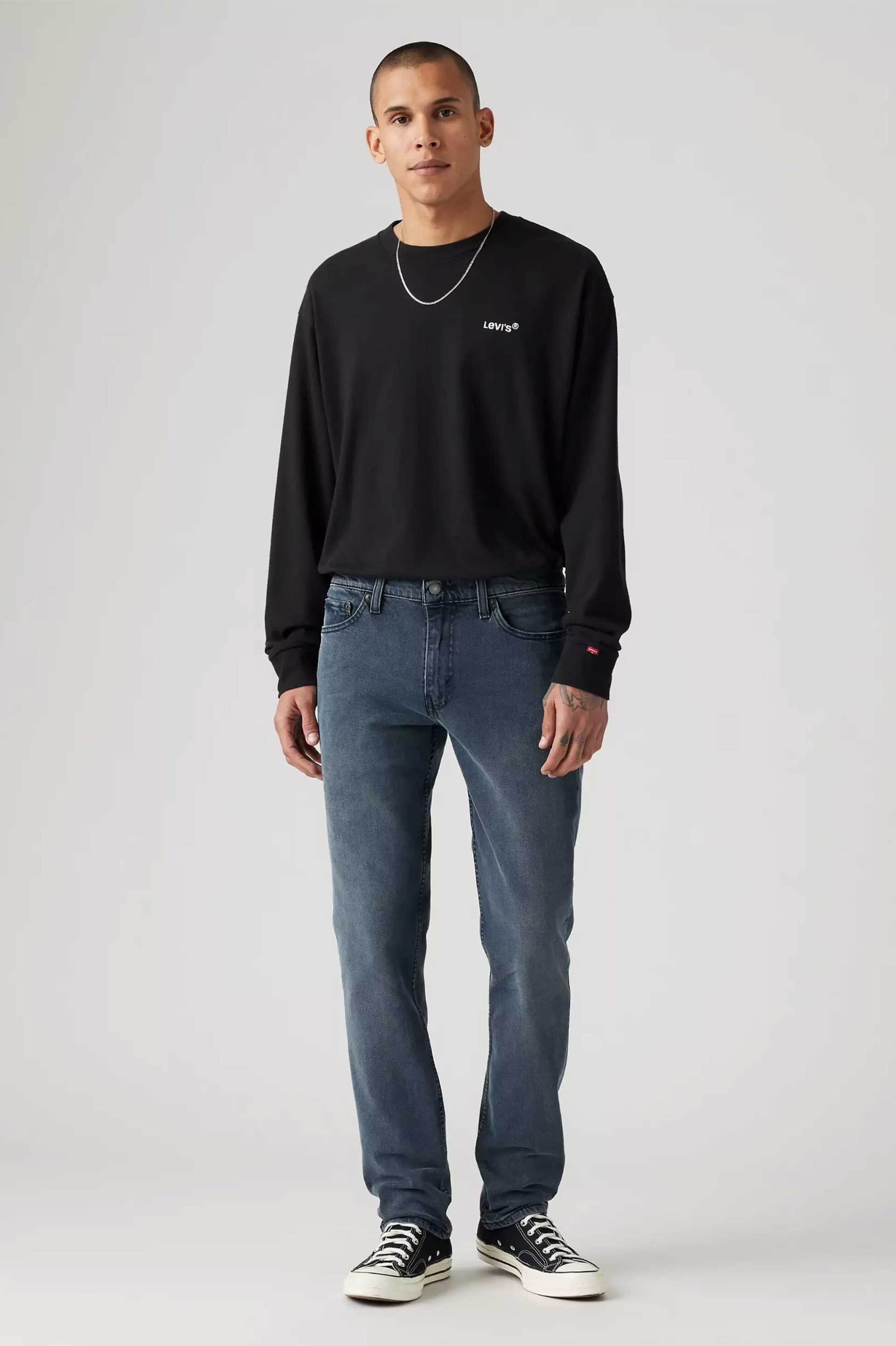Levi's® ανδρικό πεντάτσεπο τζιν παντελόνι Slim Fit "511" - 045115435-** Denim Blue