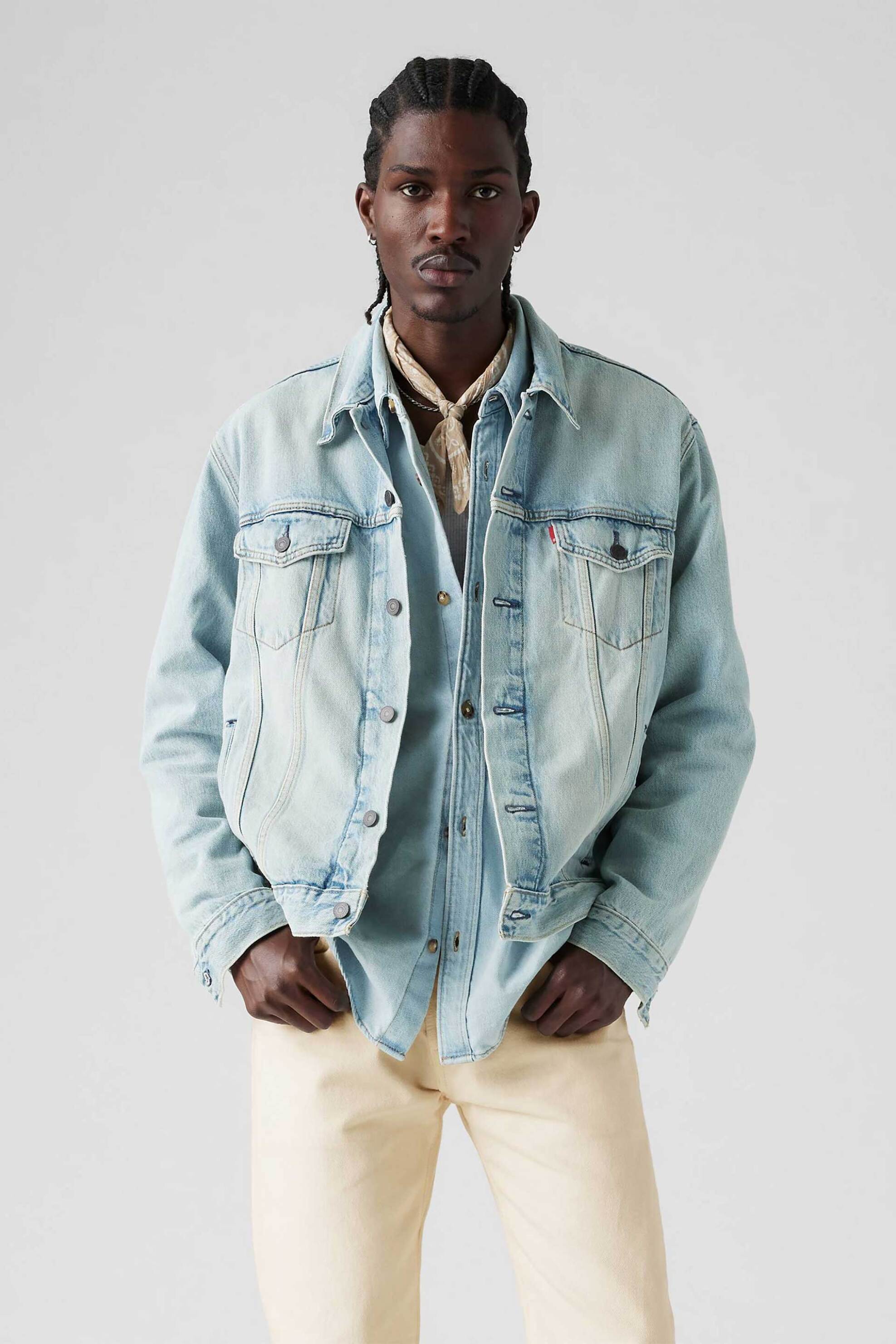 LEVI'S Levi's® ανδρικό denim jacket Standard Fit - 723340599 Denim Blue