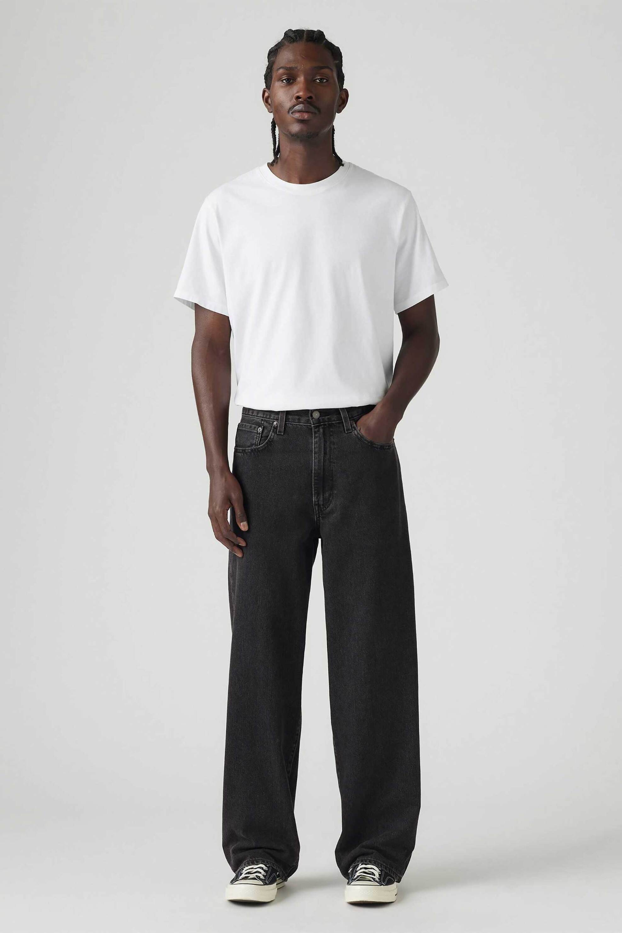 Levi's® ανδρικό τζιν παντελόνι πεντάτσεπο Baggy Fit "578™" - A47500020 Μαύρο