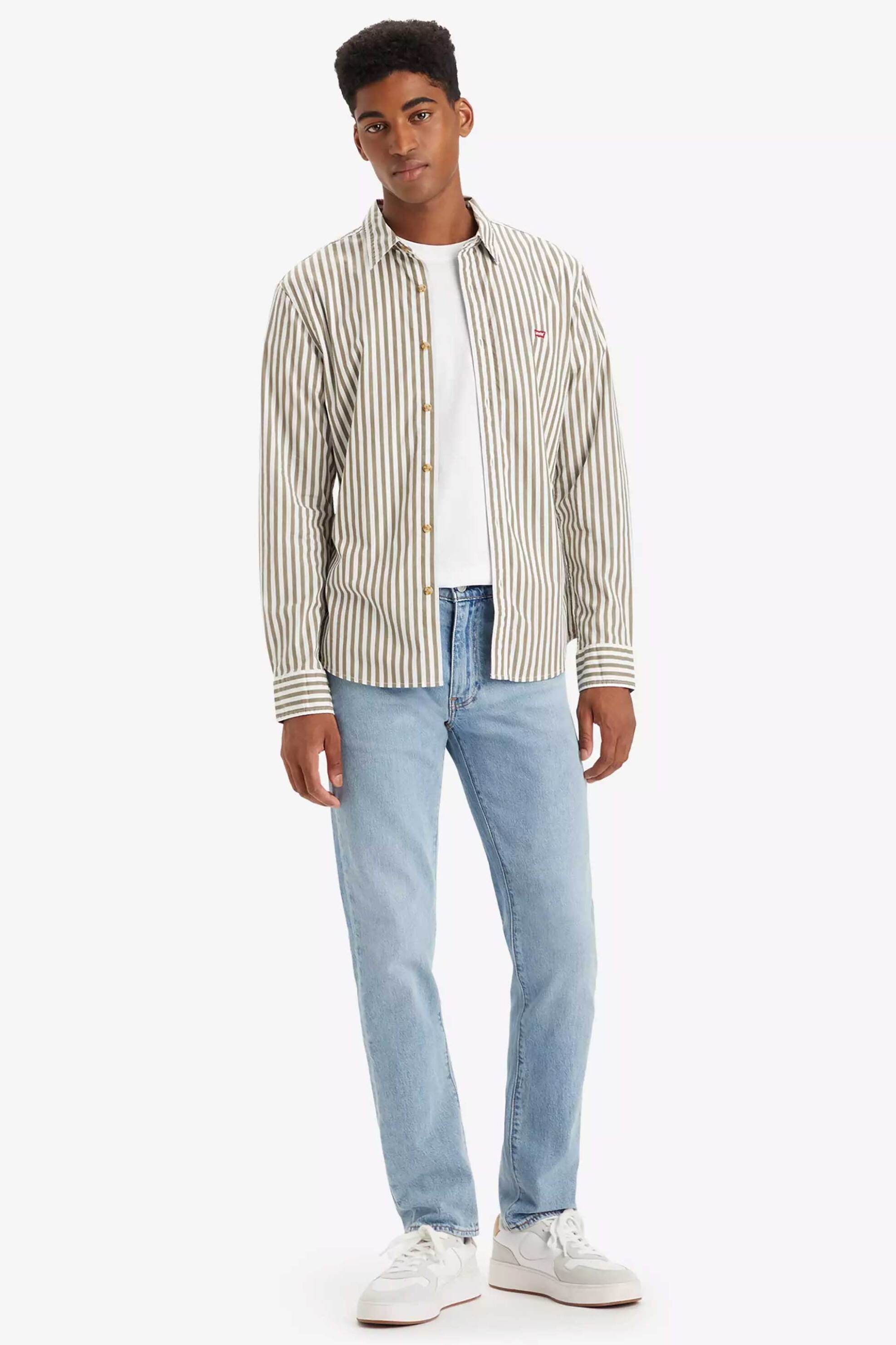 LEVI'S Levi's® ανδρικό τζιν παντελόνι πεντάτσεπο Slim Fit "511" - 045115815 Denim Blue Ανοιχτό