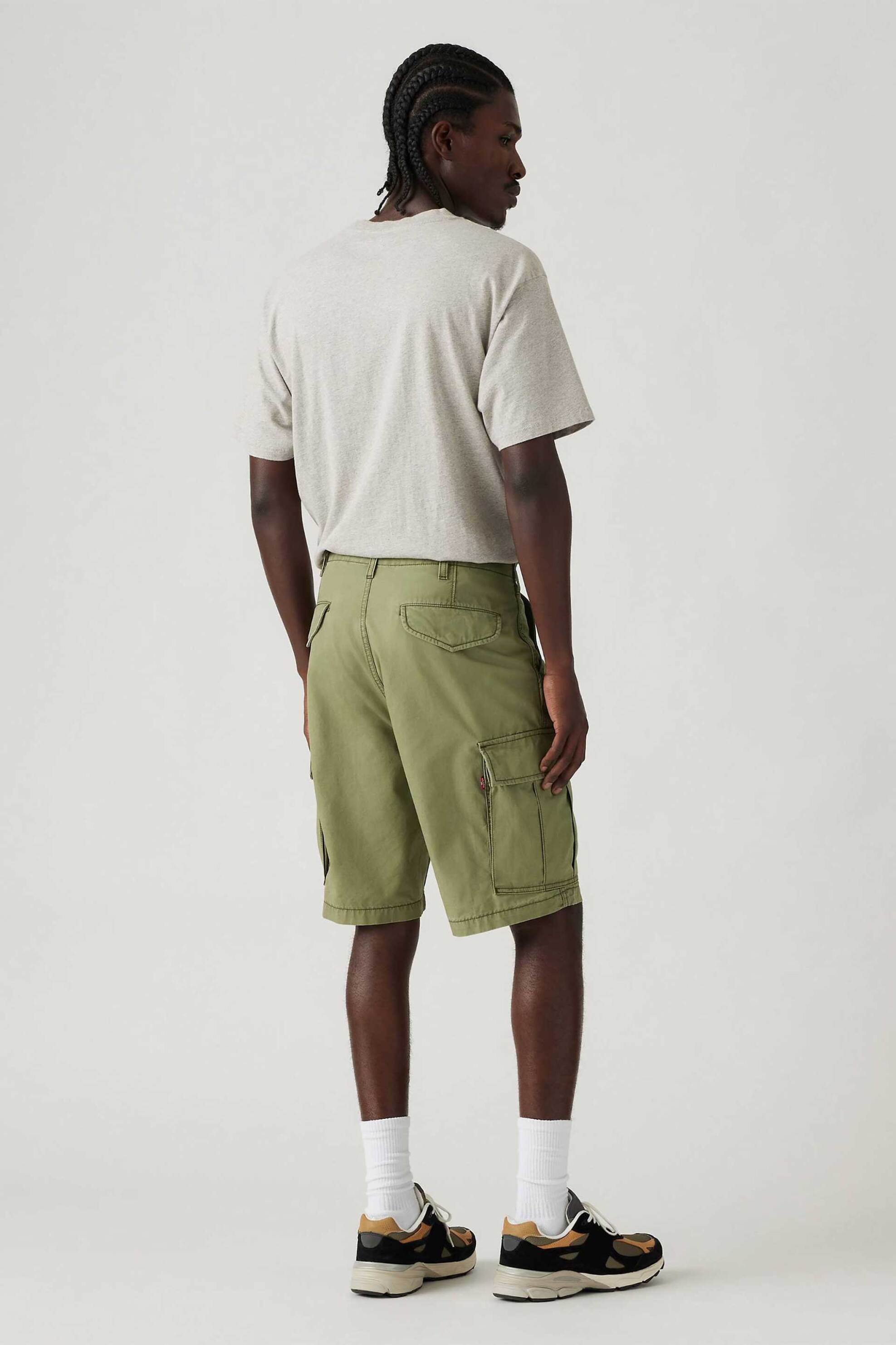 Levi's® ανδρική βερμούδα cargo Regular Fit "Carrier" - 001KG0013 Λαδί φωτογραφία