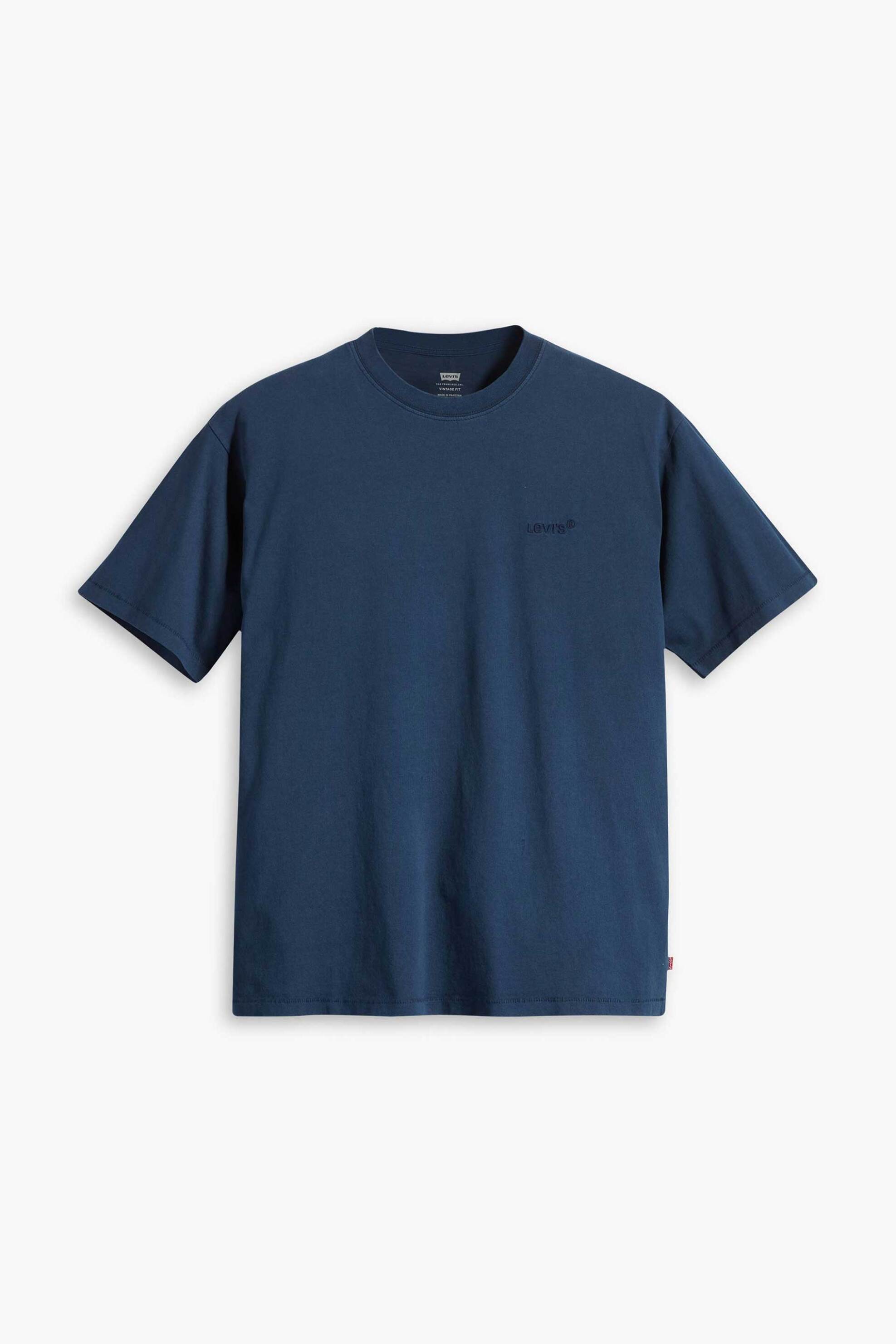 Levi&Apos S Ανδρικό T-Shirt με Λογότυπο Relaxed Fit Red Tab Vintage - A06370058 Μπλε