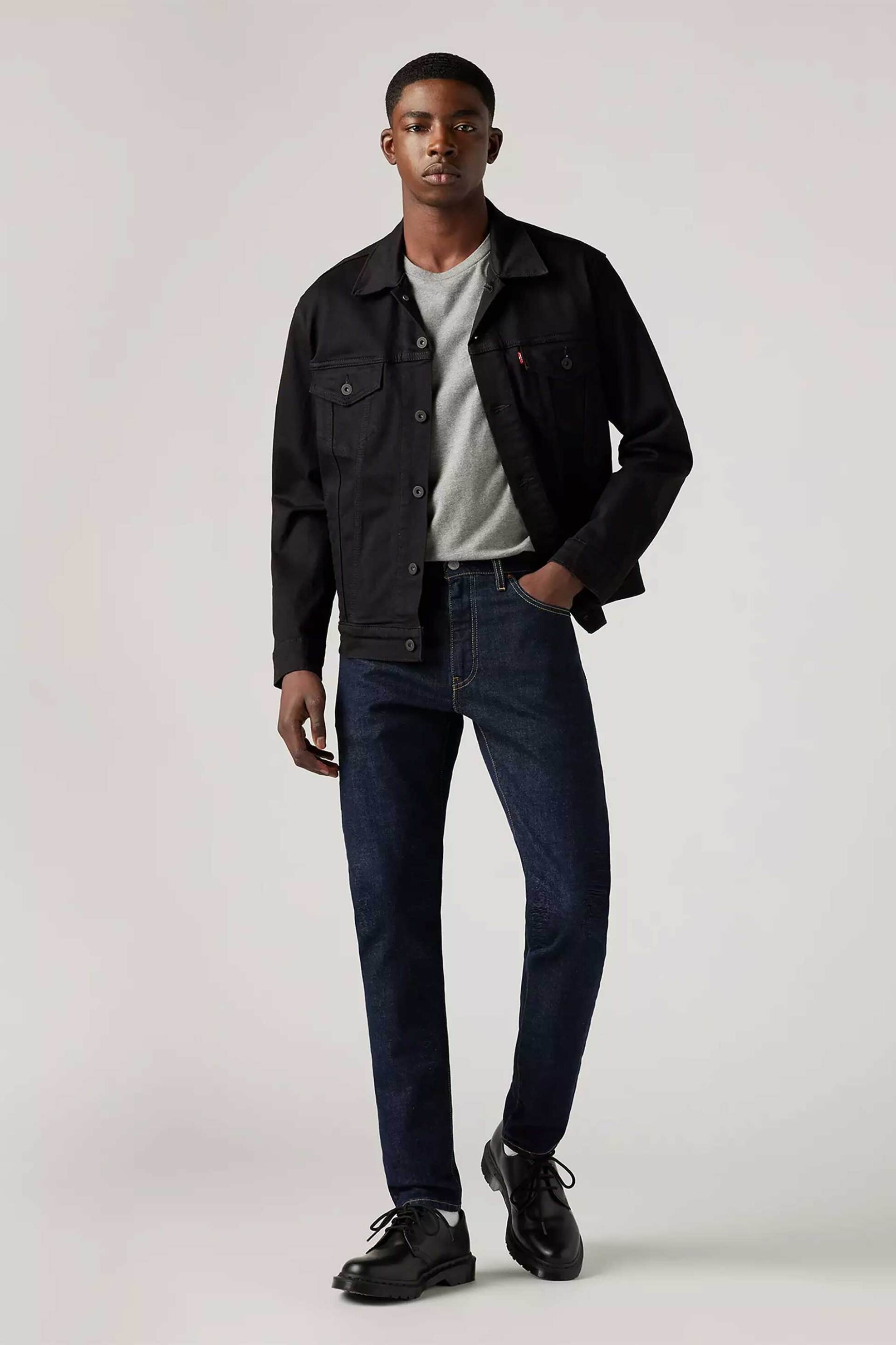 Levi's® ανδρικό τζιν παντελόνι πεντάτσεπο Rock Cod Slim Tapered Fit "512®" - 288330280 Denim Blue Σκούρο