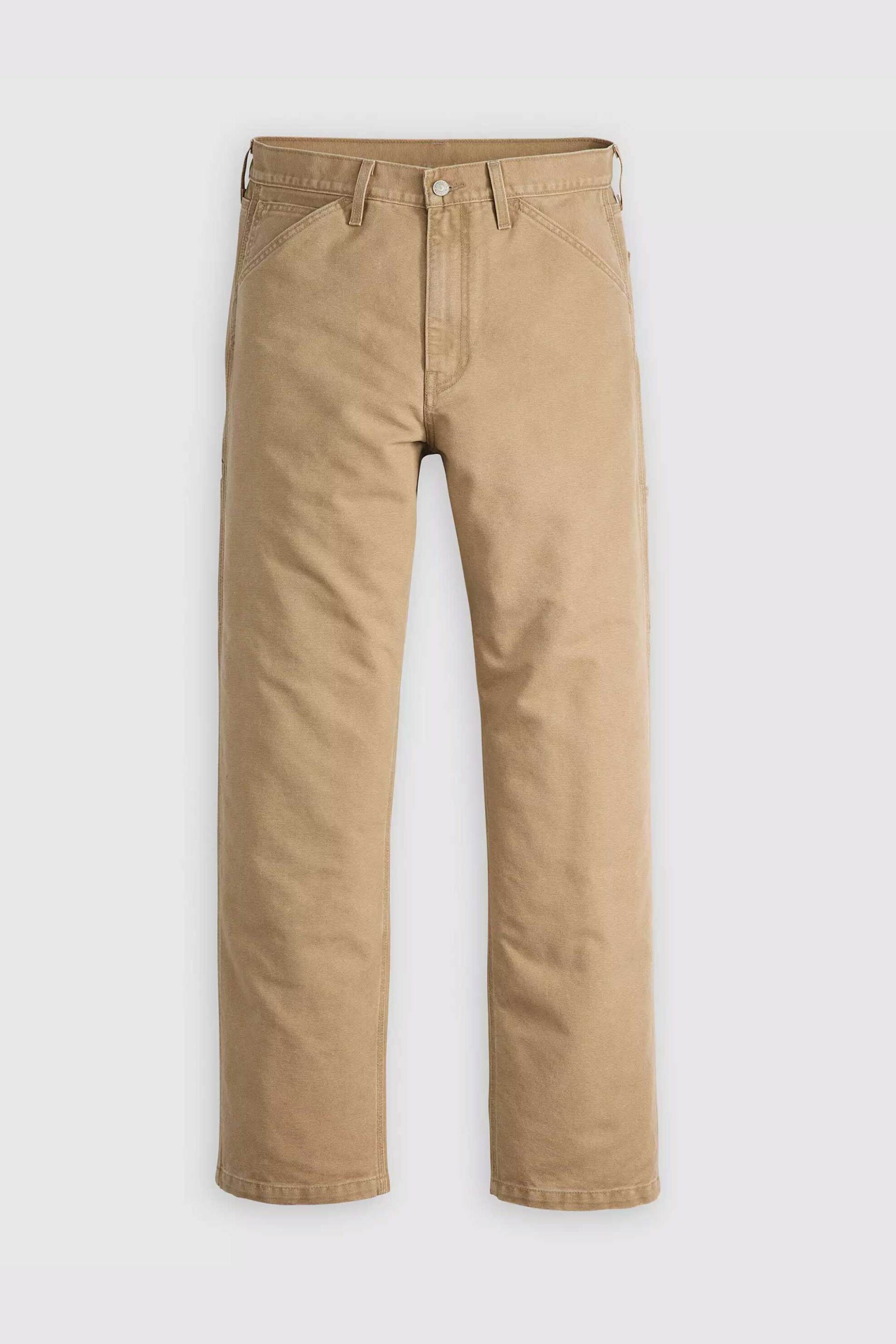 Levi&Apos S Ανδρικό Canvas Παντελόνι Πεντάτσεπο Loose Straight Fit 568 - 558490067 Μπεζ