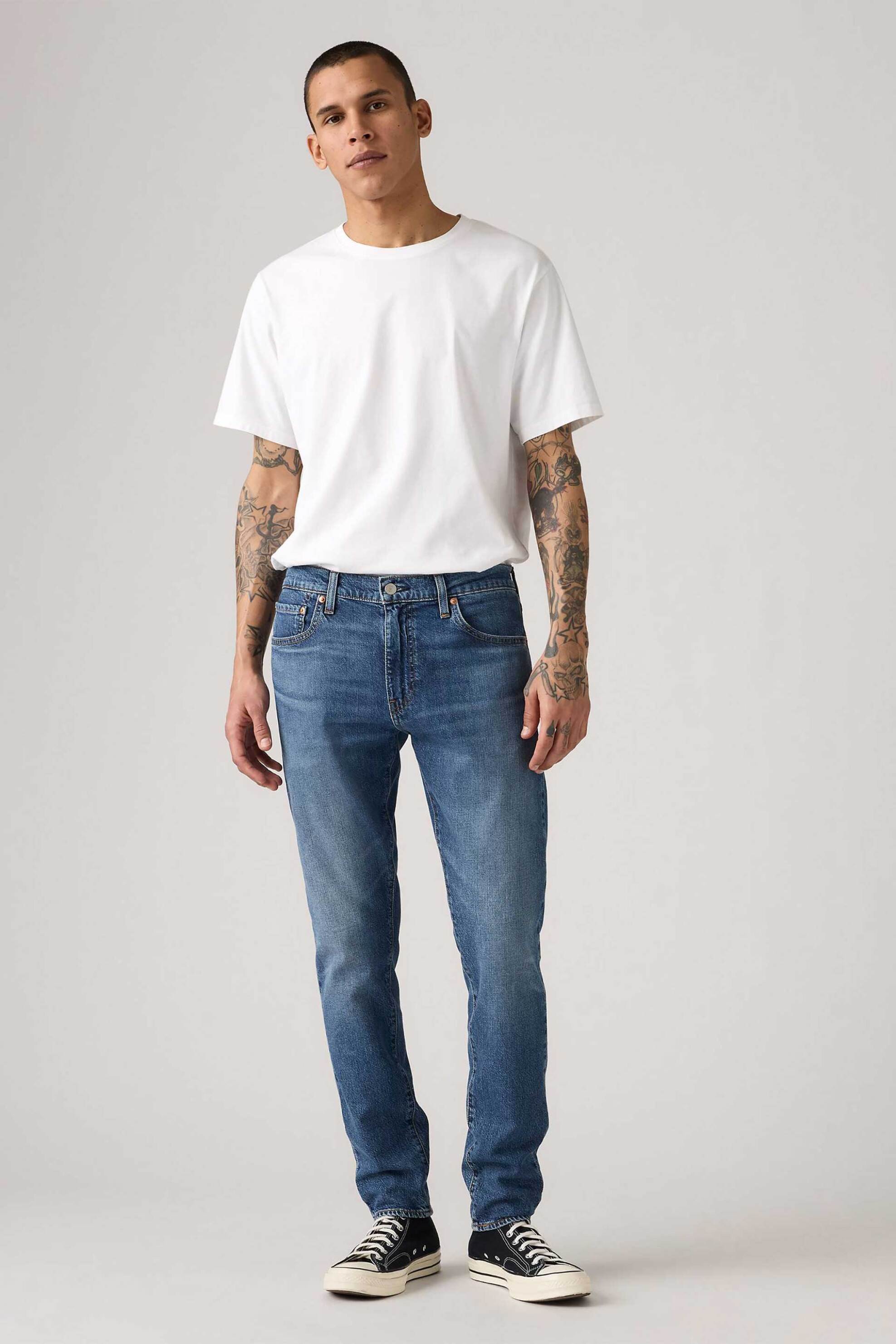 LEVI'S Levi's® ανδρικό τζιν παντελόνι πεντάτσεπο Tapered Fit "512™" - 288331456 Denim Blue