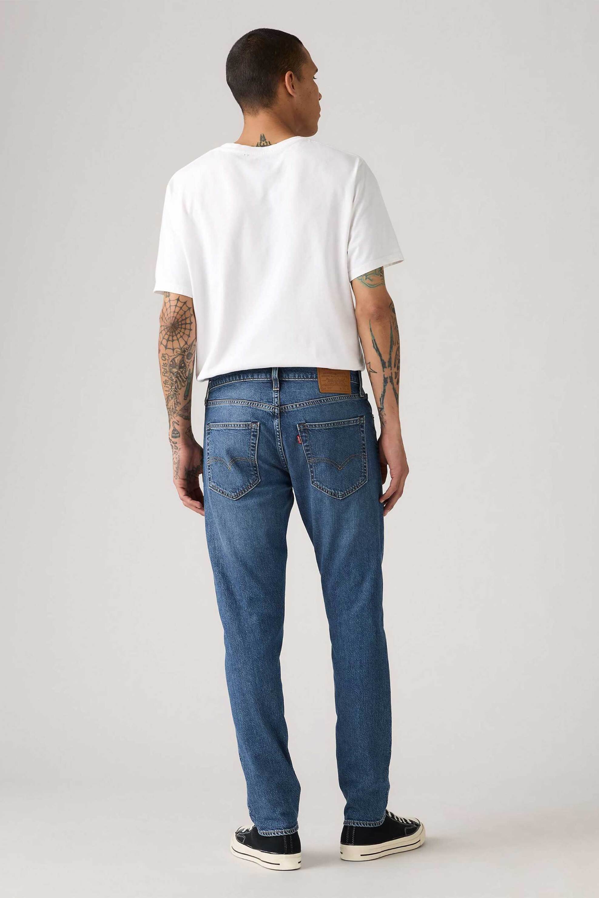 Levi's® ανδρικό τζιν παντελόνι πεντάτσεπο Tapered Fit "512™" - 288331456 Denim Blue φωτογραφία