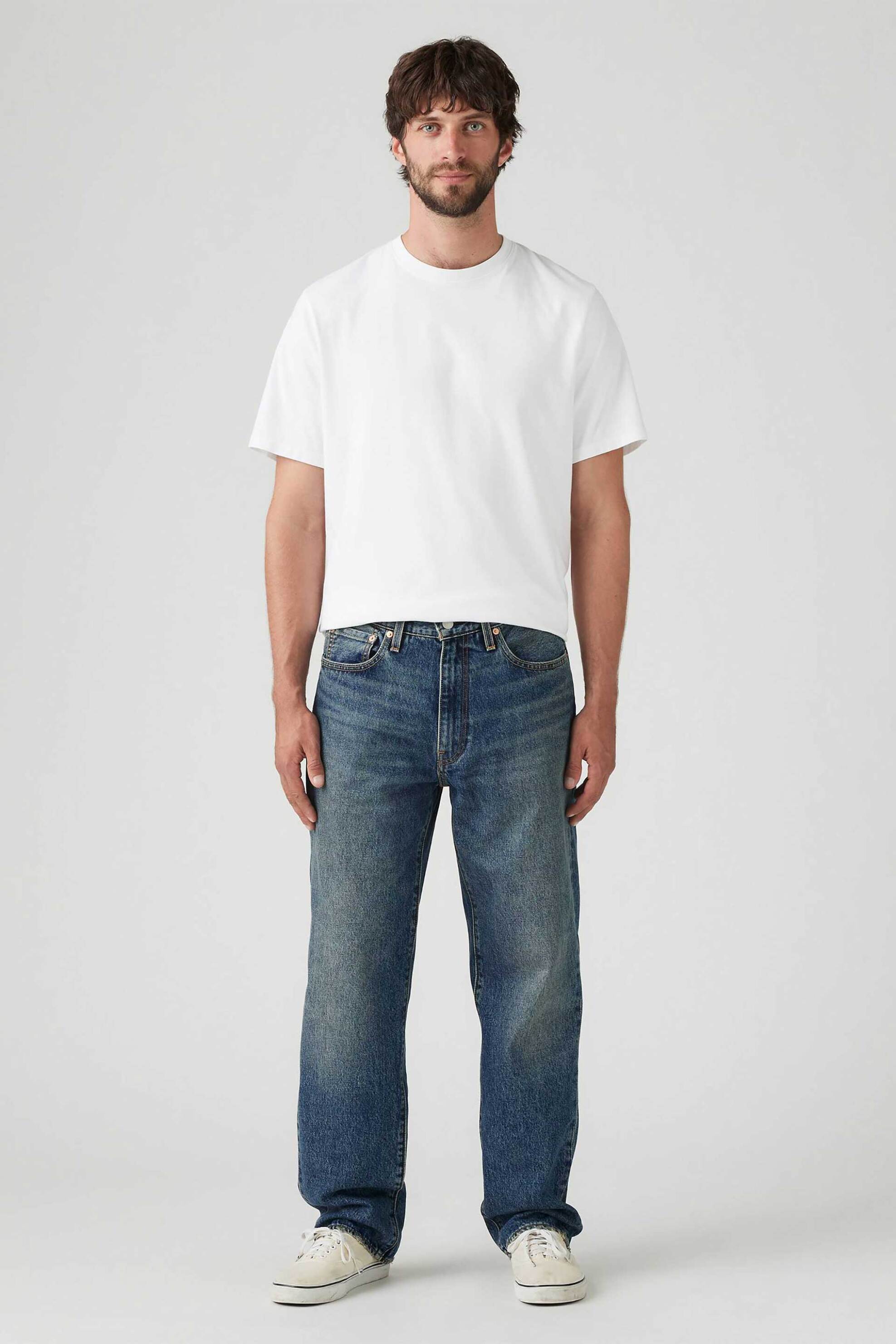 LEVI'S Levi's® ανδρικό τζιν παντελόνι πεντάτσεπο Loose Fit "568™" - 290370059 Denim Blue
