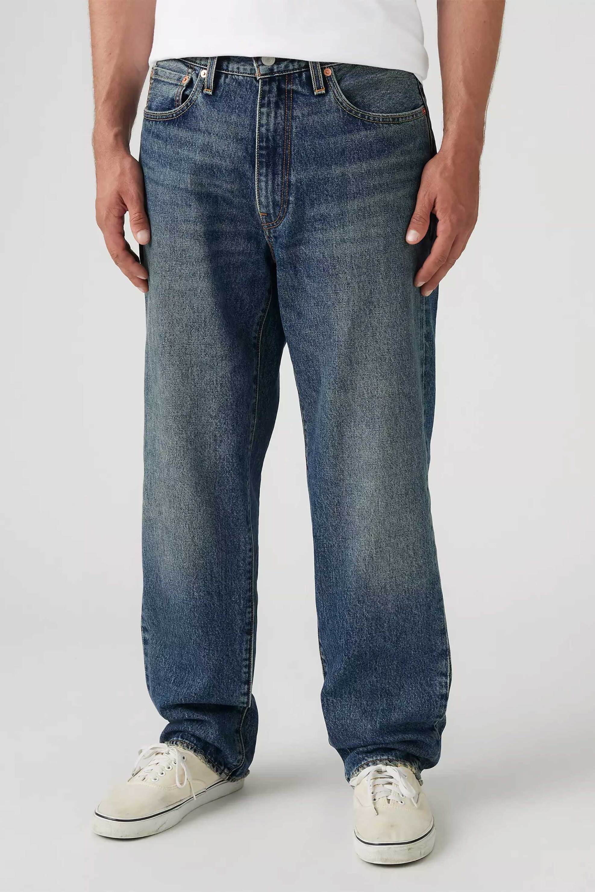 Levi's® ανδρικό τζιν παντελόνι πεντάτσεπο Loose Fit "568™" - 290370059 Denim Blue φωτογραφία