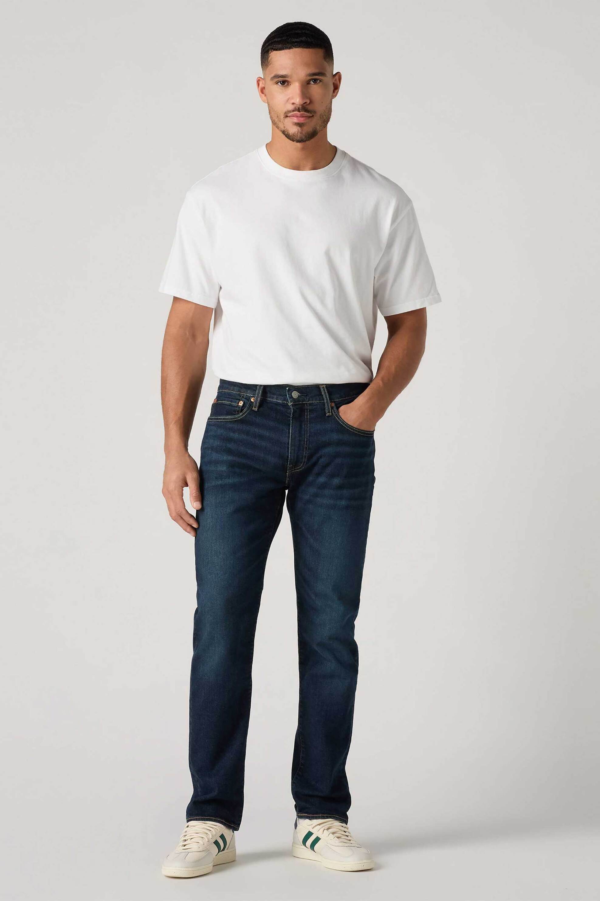 LEVI'S Levi's® ανδρικό τζιν παντελόνι πεντάτσεπο Tapered Fit "502™" - 295070548 Denim Blue