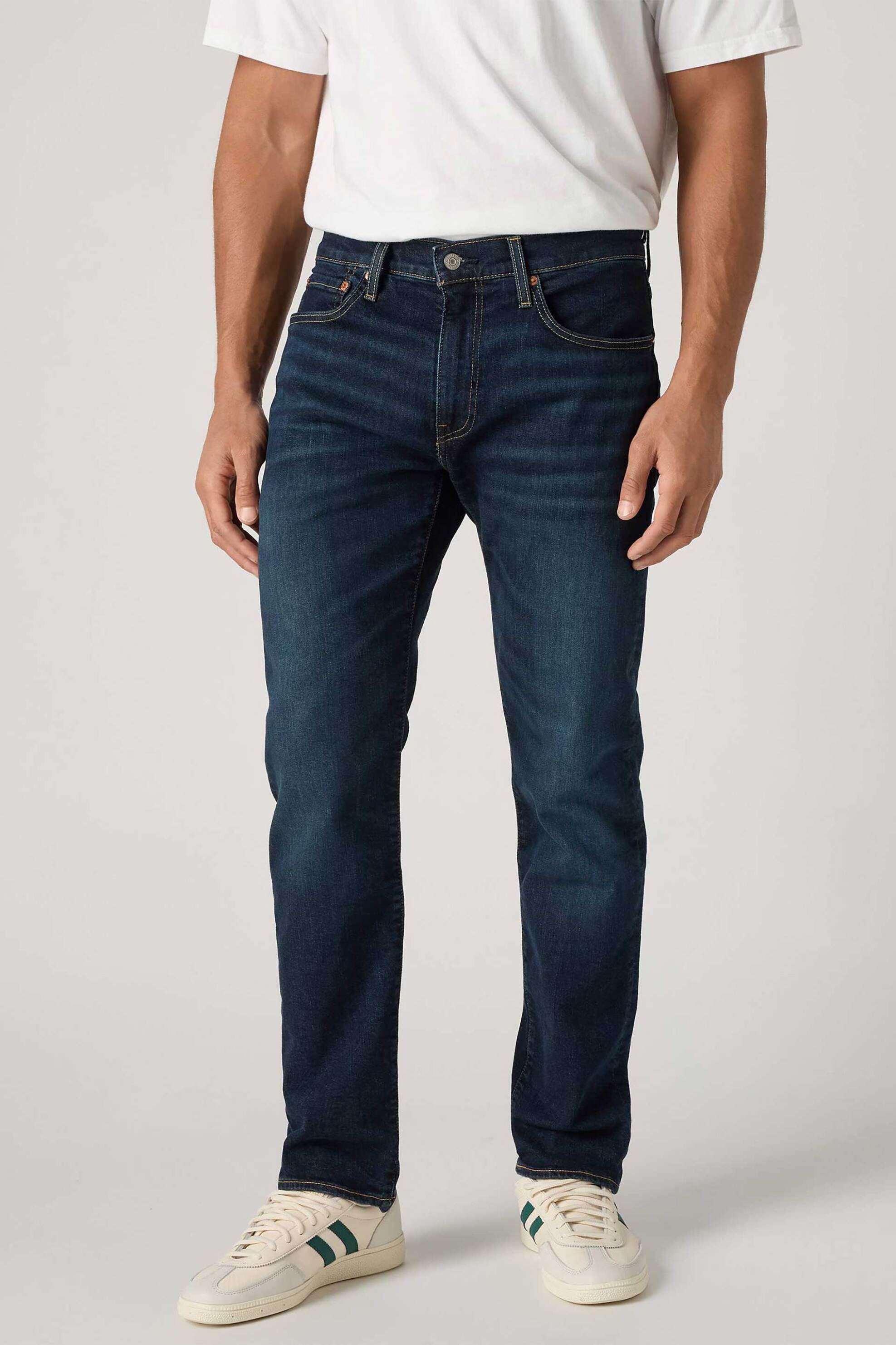 Levi's® ανδρικό τζιν παντελόνι πεντάτσεπο Tapered Fit "502™" - 295070548 Denim Blue φωτογραφία