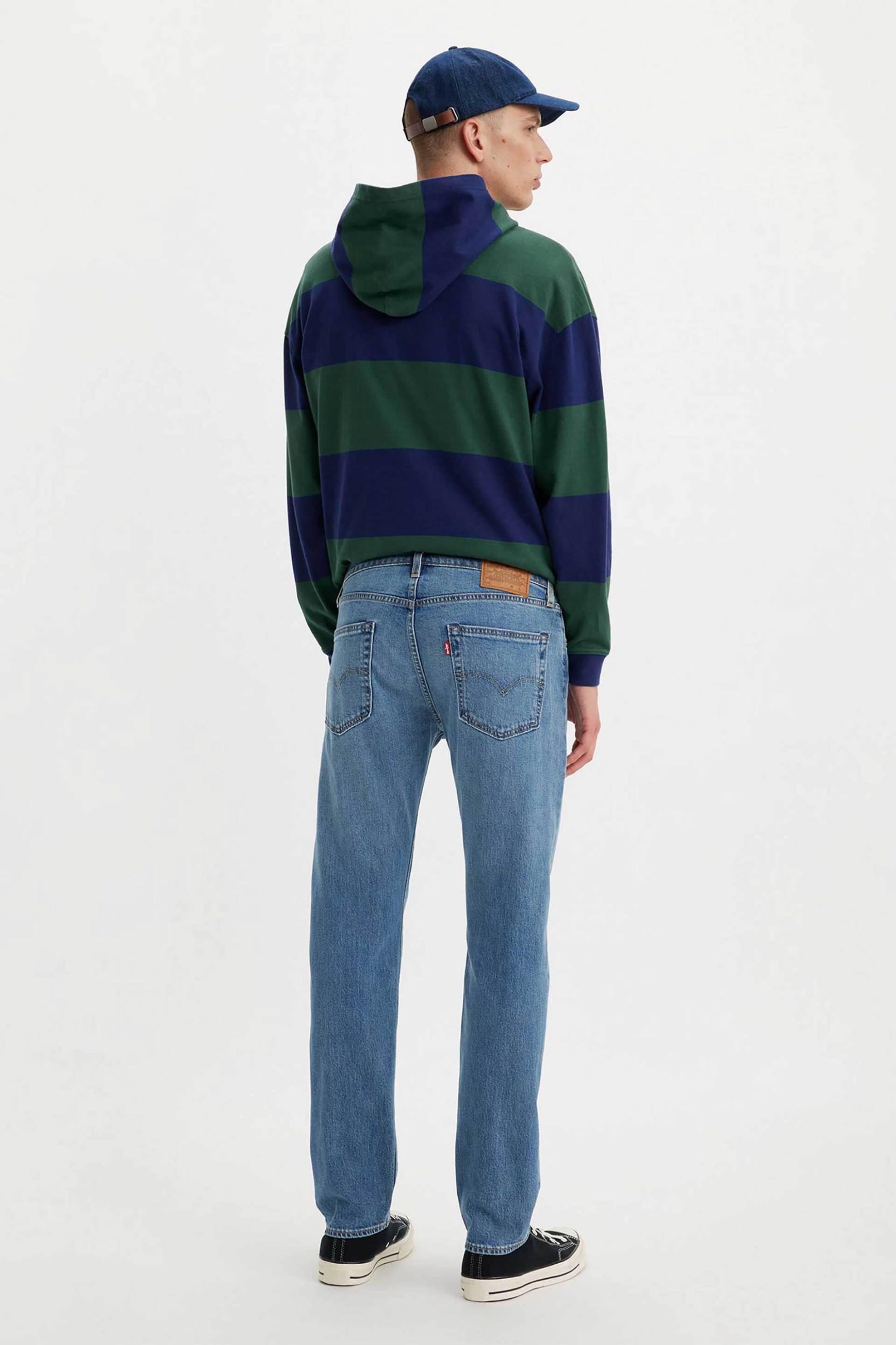 Levi's® ανδρικό τζιν παντελόνι πεντάτσεπο Tapered Fit "502™" - 295071418 Denim Blue Ανοιχτό φωτογραφία