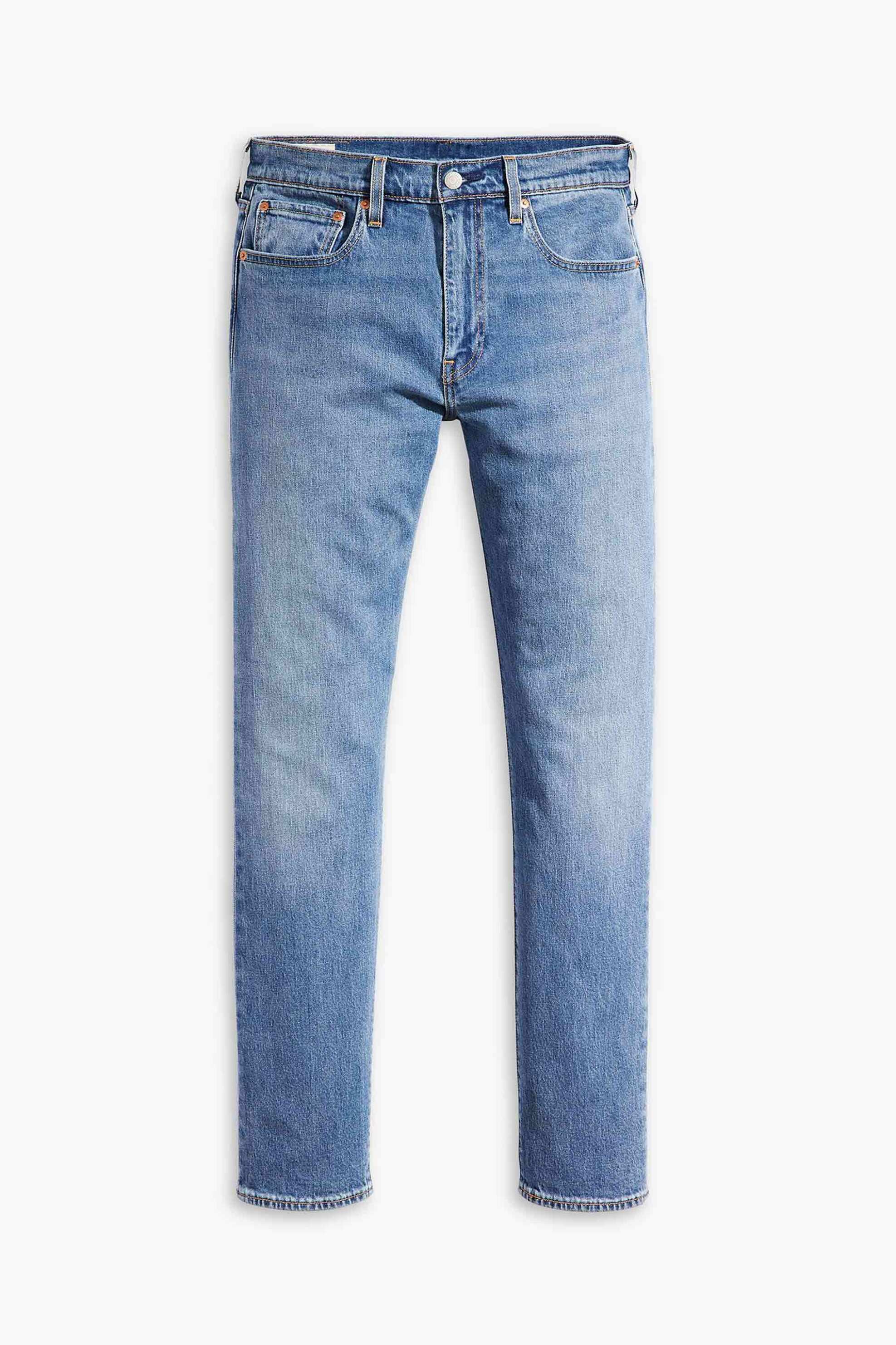 Levi's® ανδρικό τζιν παντελόνι πεντάτσεπο Tapered Fit "502™" - 295071418 Denim Blue Ανοιχτό φωτογραφία