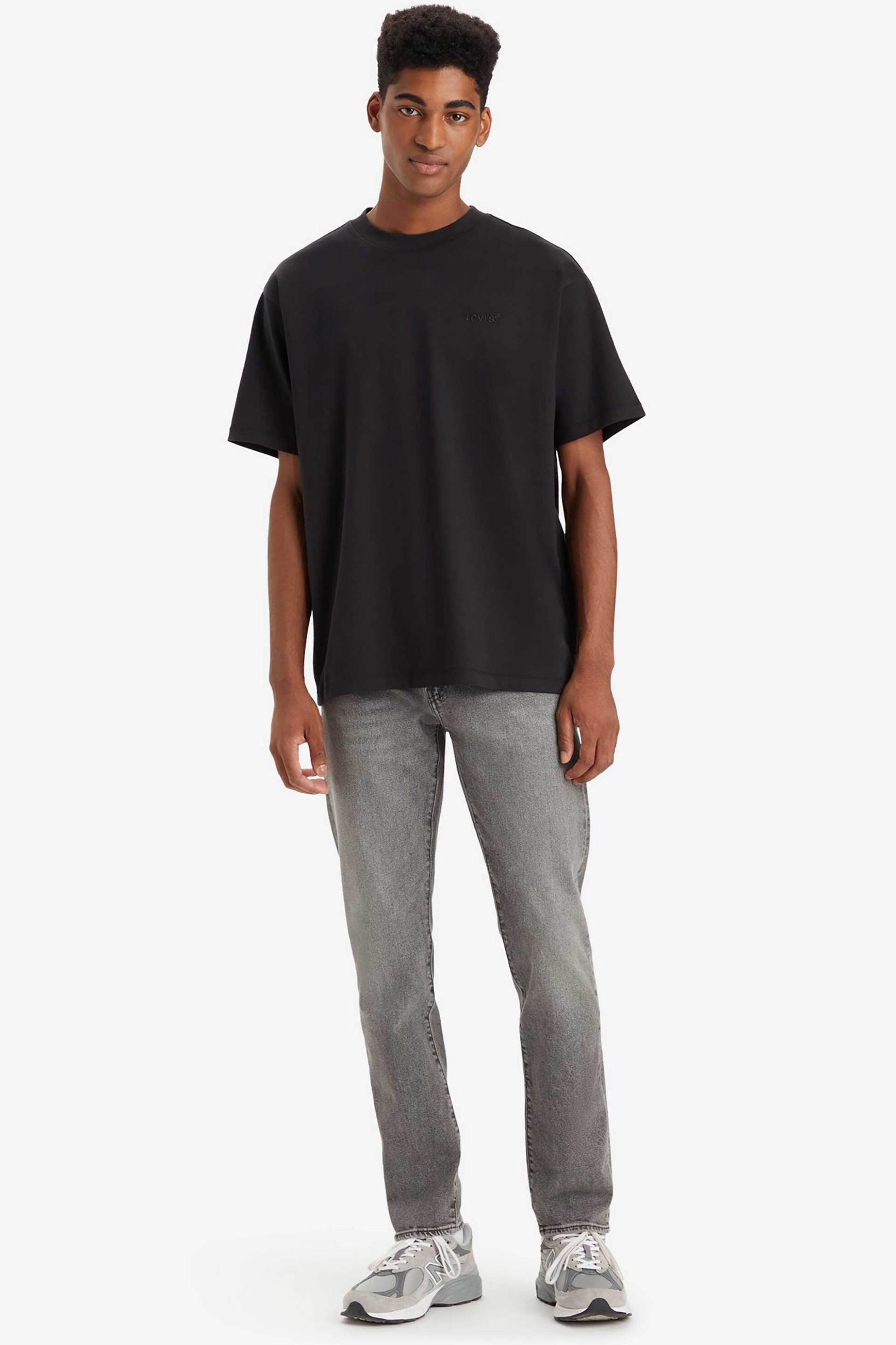 LEVI'S Levi's® ανδρικό τζιν παντελόνι πεντάτσεπο Tapered Fit "502™" - 295071420 Ανθρακί