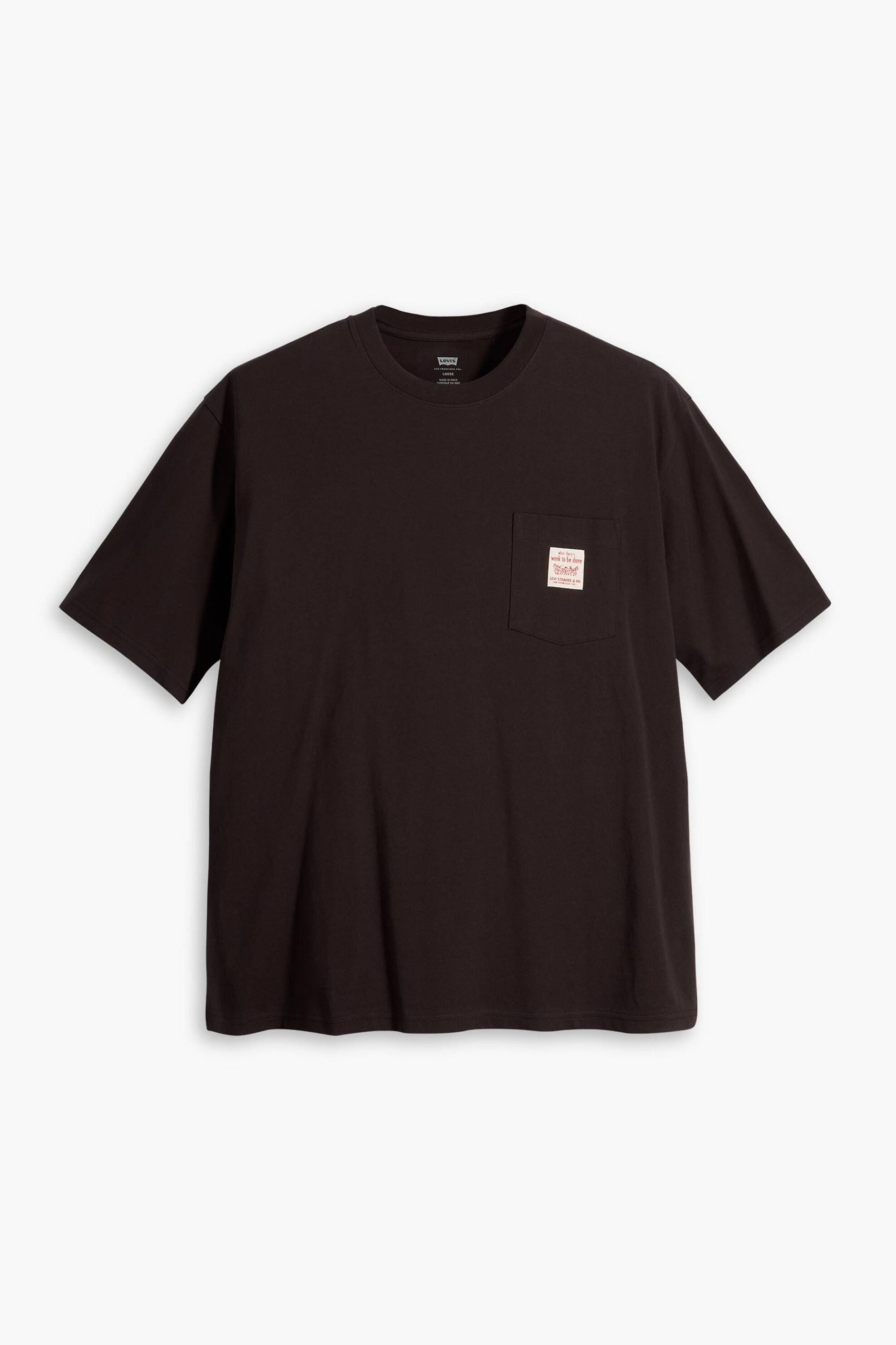 Levi&Apos S Ανδρικό T-Shirt με Τσέπη Στο Στήθος Relaxed Fit Workwear - A58500004 Μαύρο