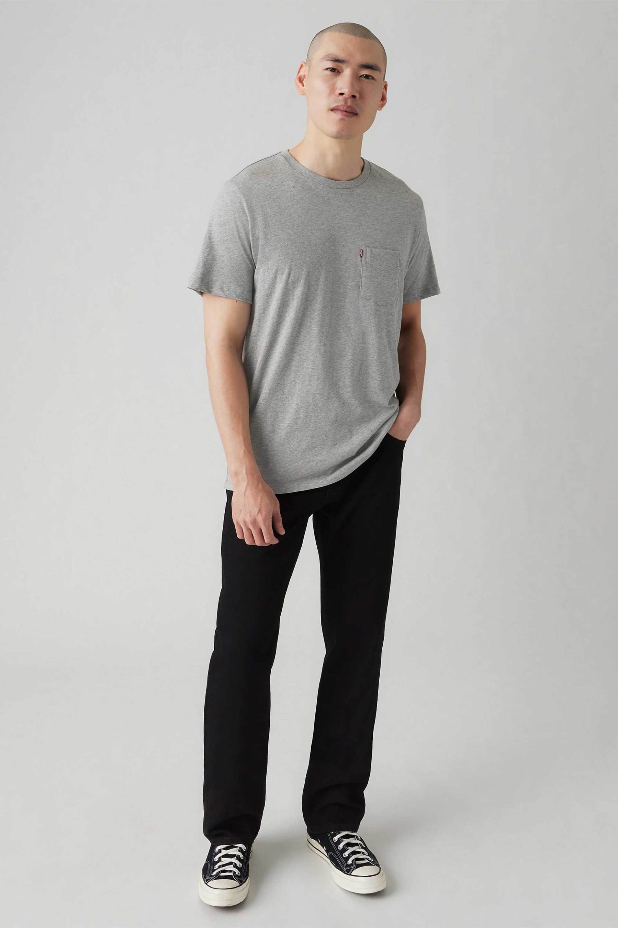 Levi's® ανδρικό τζιν παντελόνι πεντάτσεπο Relaxed Straight Fit "555™" - A72230026 Μαύρο