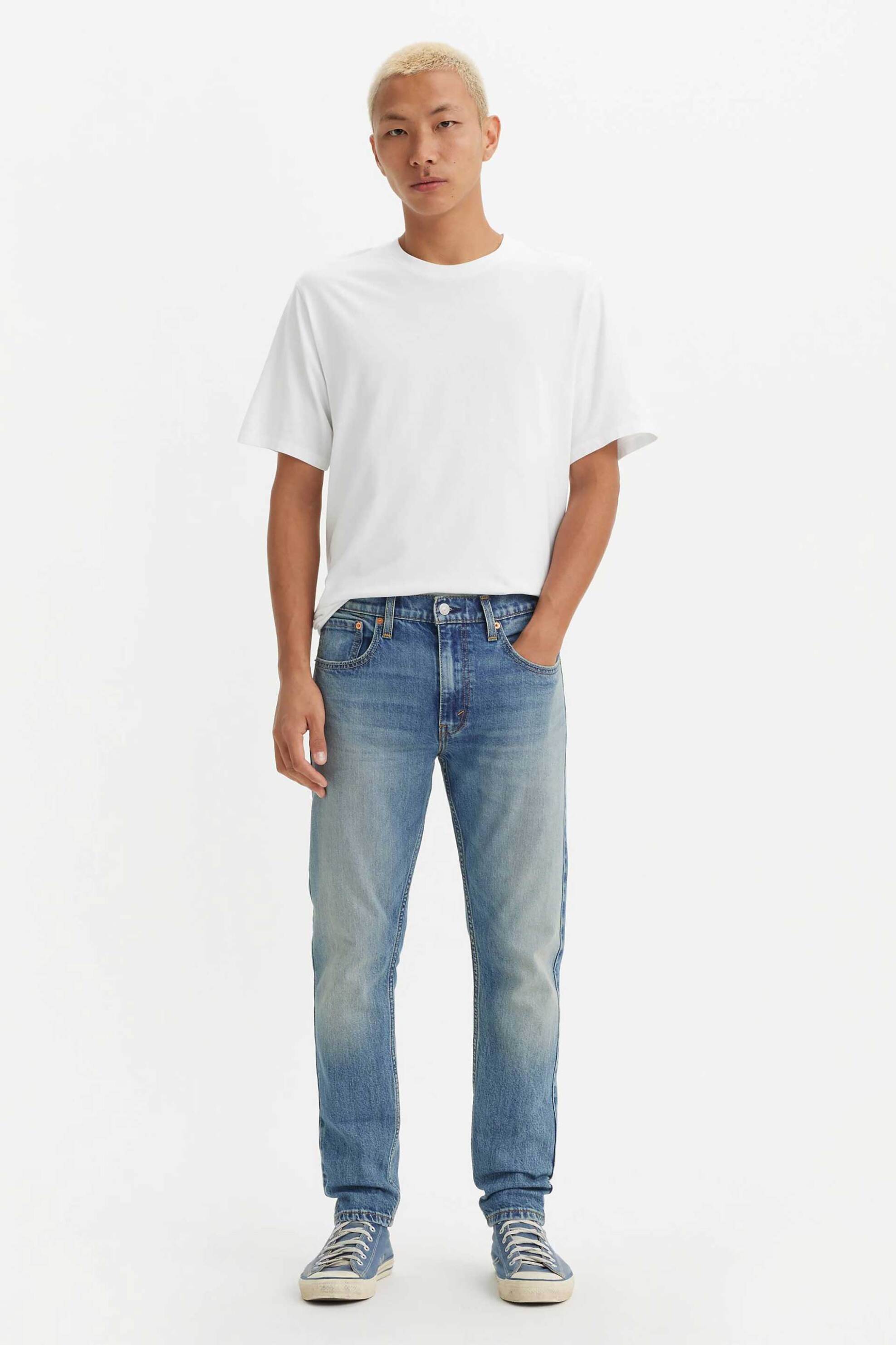 Levi's® ανδρικό τζιν παντελόνι πεντάτσεπο Slim Tapered Fit "512™" - 288331310 Denim Blue