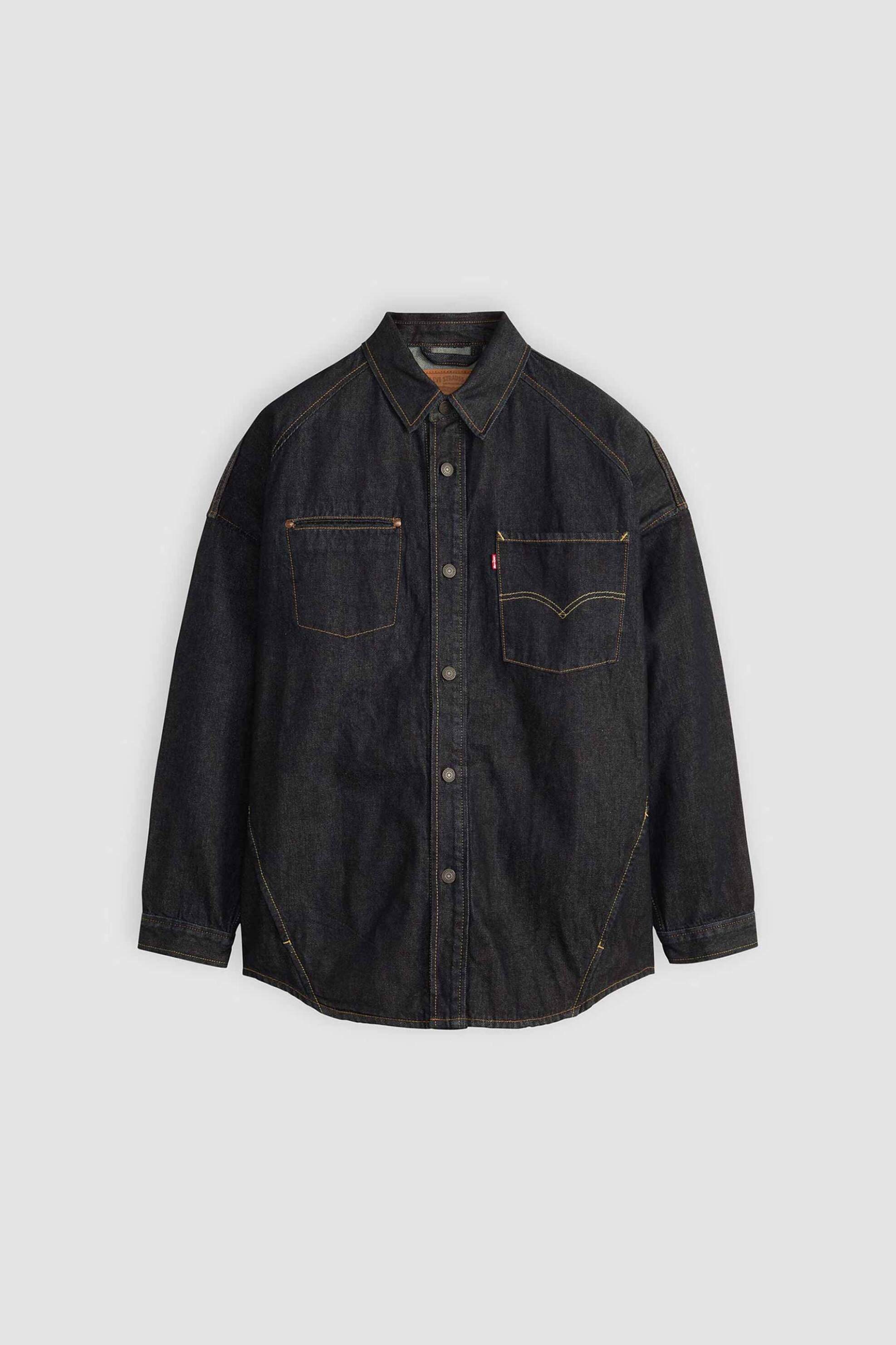 Levi&Apos S Ανδρικό Denim Overshirt Relaxed Fit Twisted - 003M10002 Blue Σκούρο