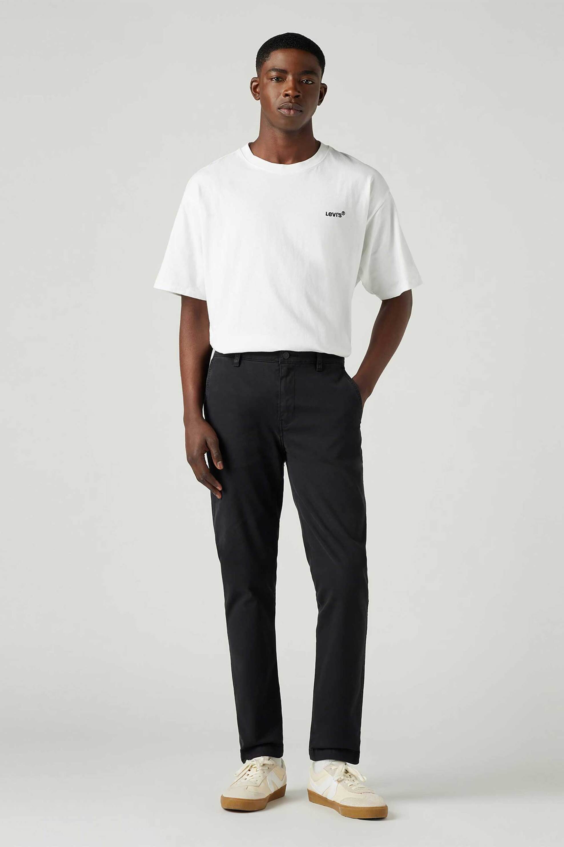 Levi's® ανδρικό chino παντελόνι Slim Tapered Fit "Xx" - 171990005 Μαύρο