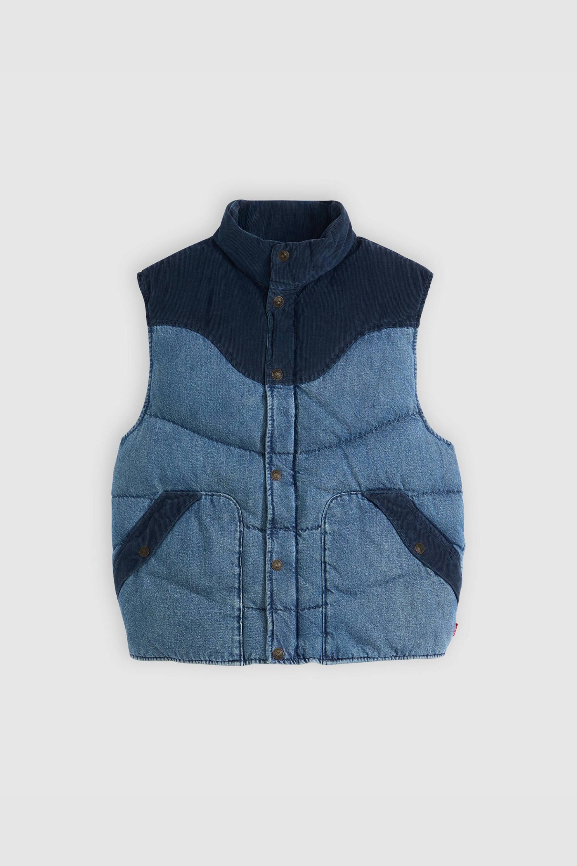 Levi's® ανδρικό denim αμάνικο μπουφάν Relaxed Fit "Wild West" - 003GQ0000 Denim Blue