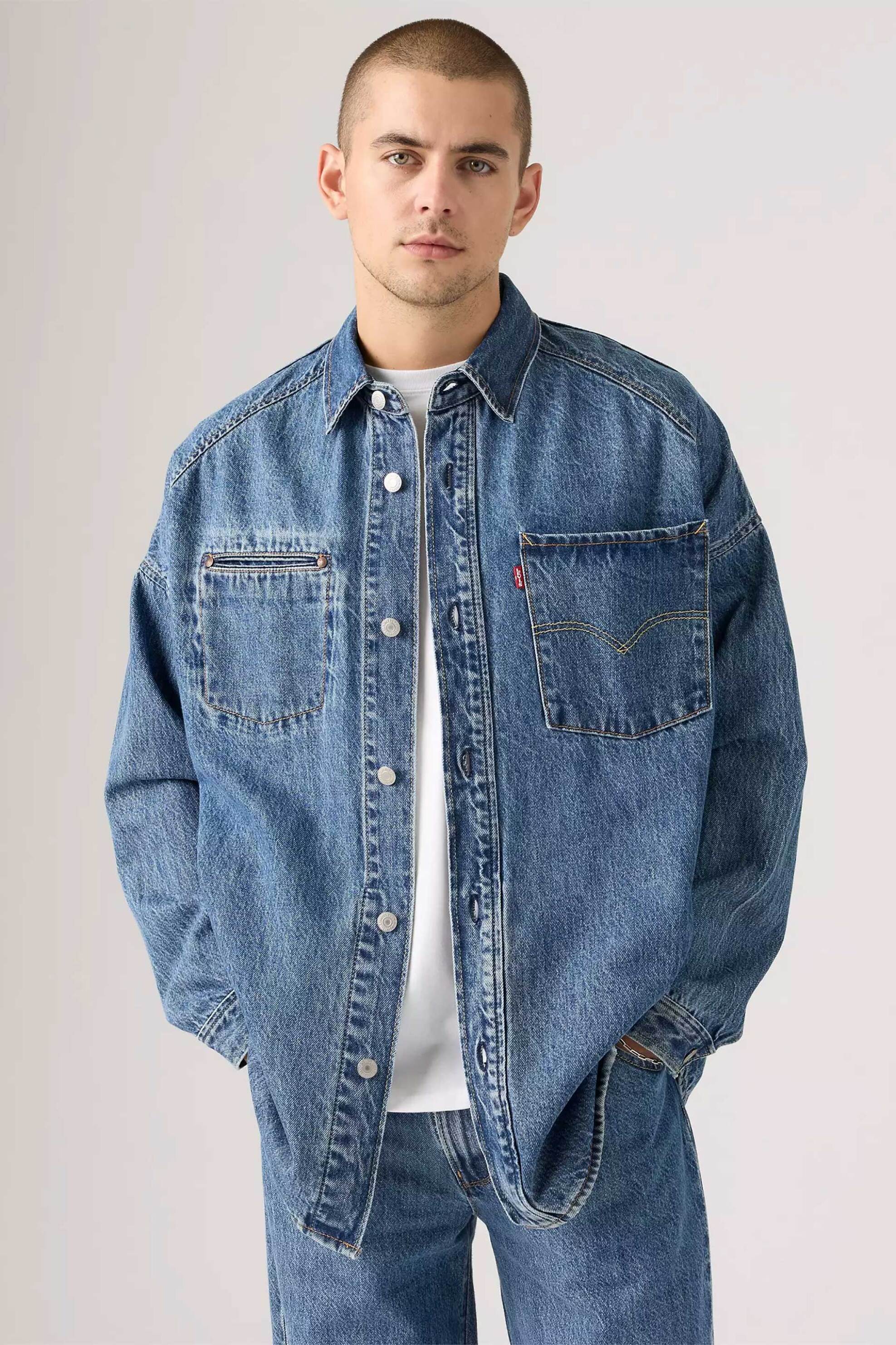 Levi's® ανδρικό denim jacket Relaxed Fit "Twist" - 003M10001 Denim Blue