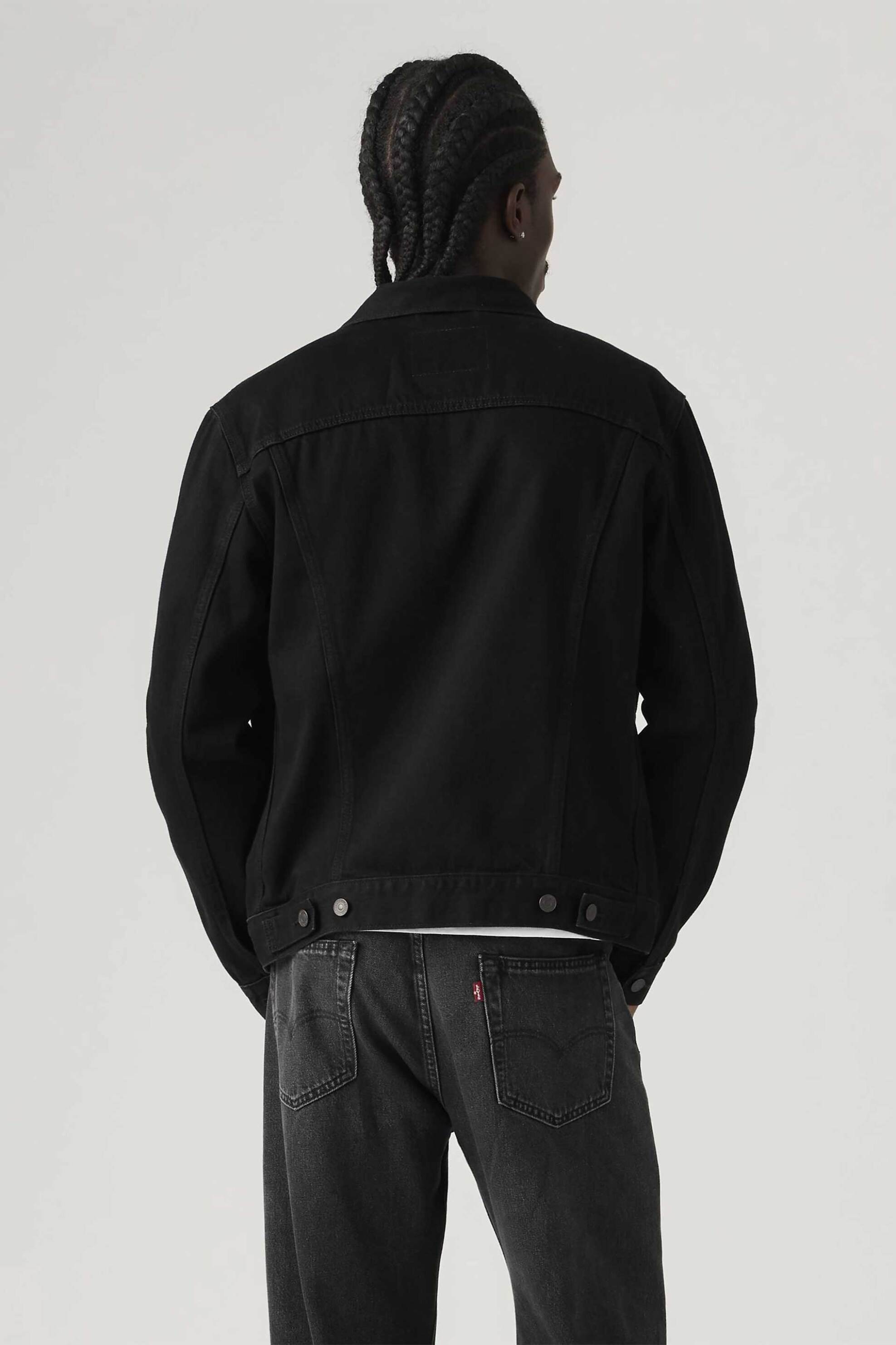 Levi&Apos S Ανδρικό Denim Jacket Standard Fit Trucker - 723340797 Μαύρο