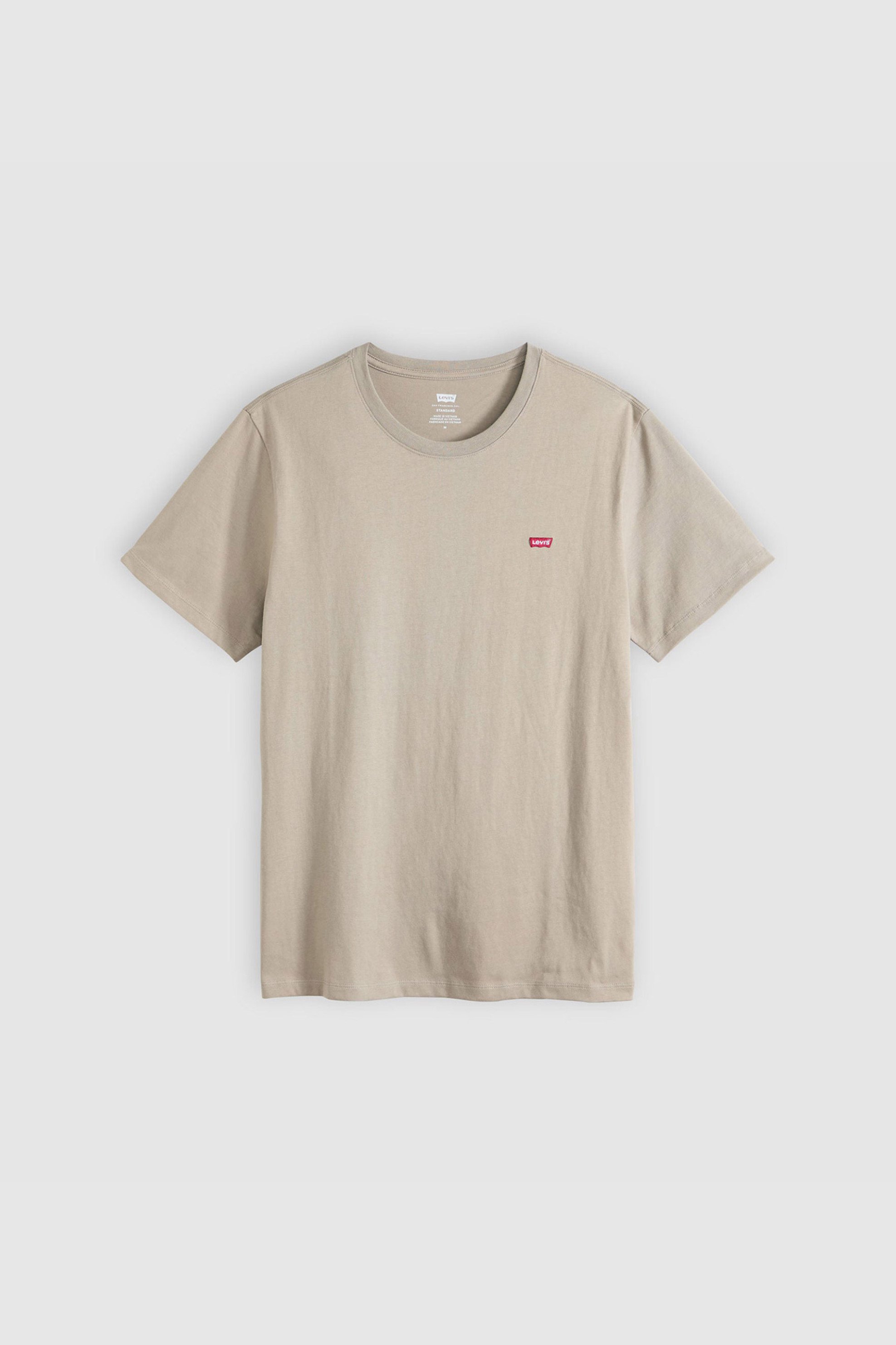 Levi&Apos S Ανδρικό T-Shirt με Λογότυπο Standard Fit Original Housemark - 566050301 Μπεζ