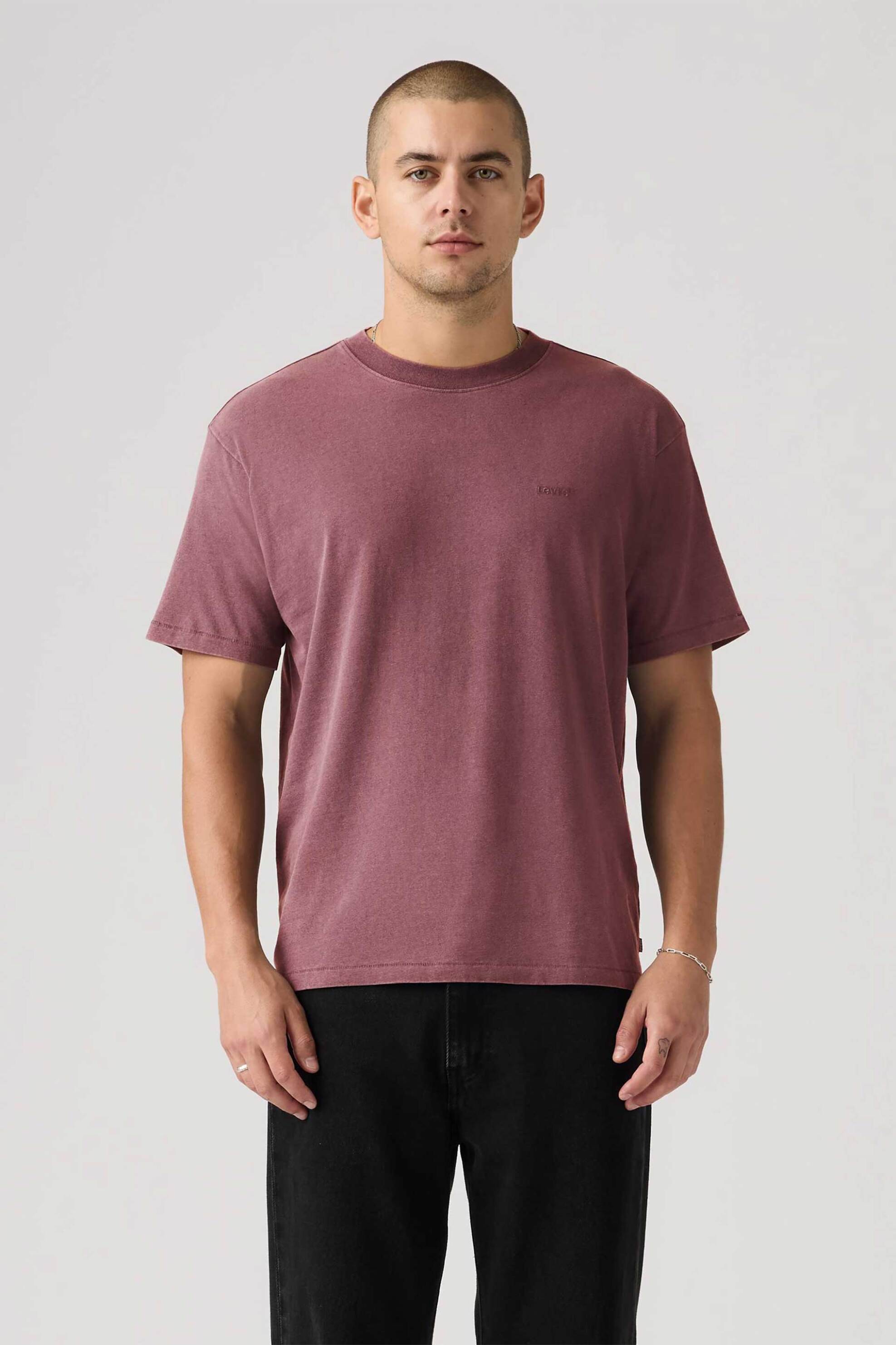 Levi's® ανδρικό T-shirt με λογότυπο Relaxed Fit "Red Tab Vintage" - A06370178 Σάπιο Μήλο