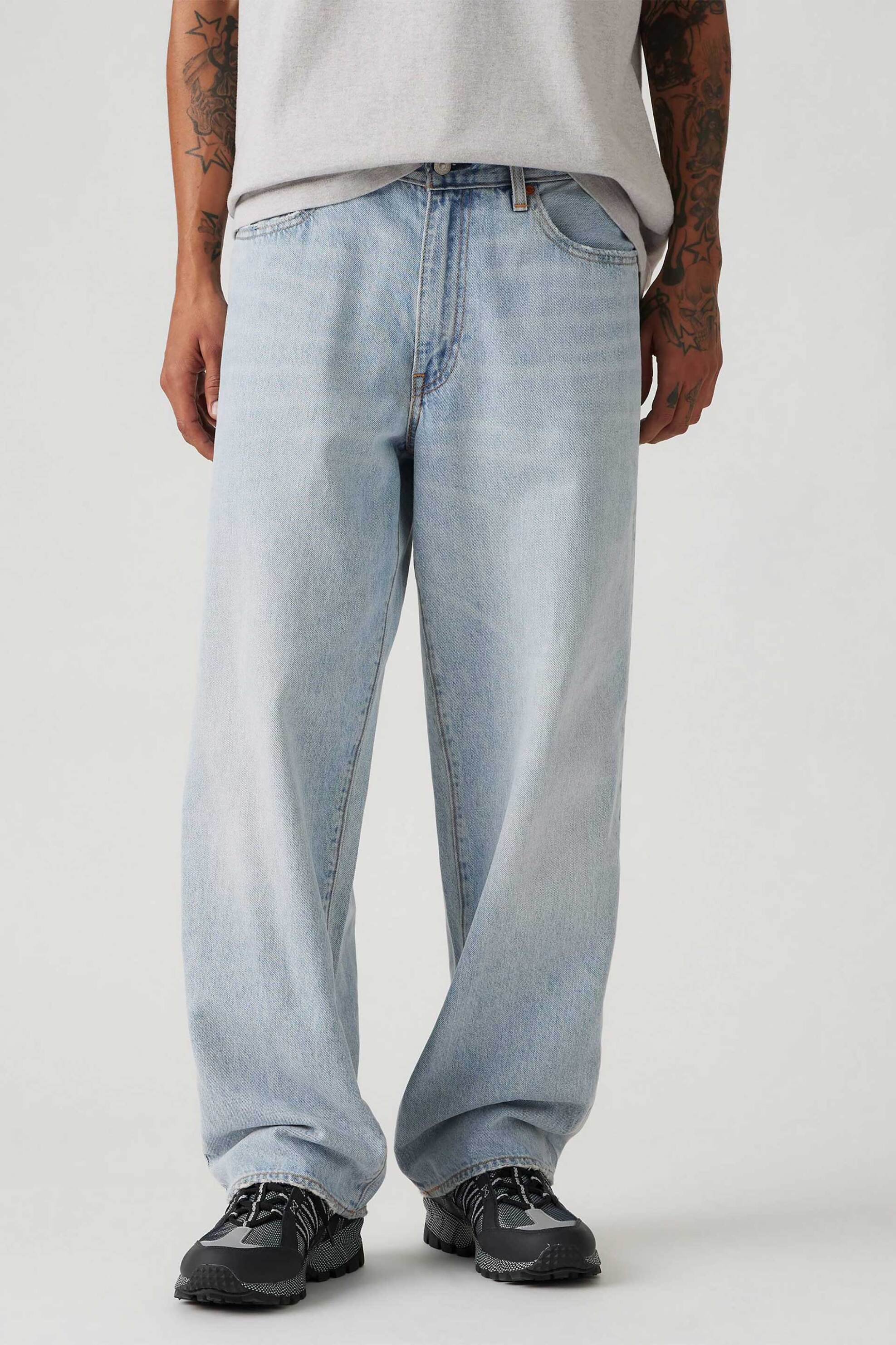 Levi's® ανδρικό τζιν παντελόνι πεντάτσεπο Baggy Fit "578™" - A47500022 Denim Blue Ανοιχτό φωτογραφία