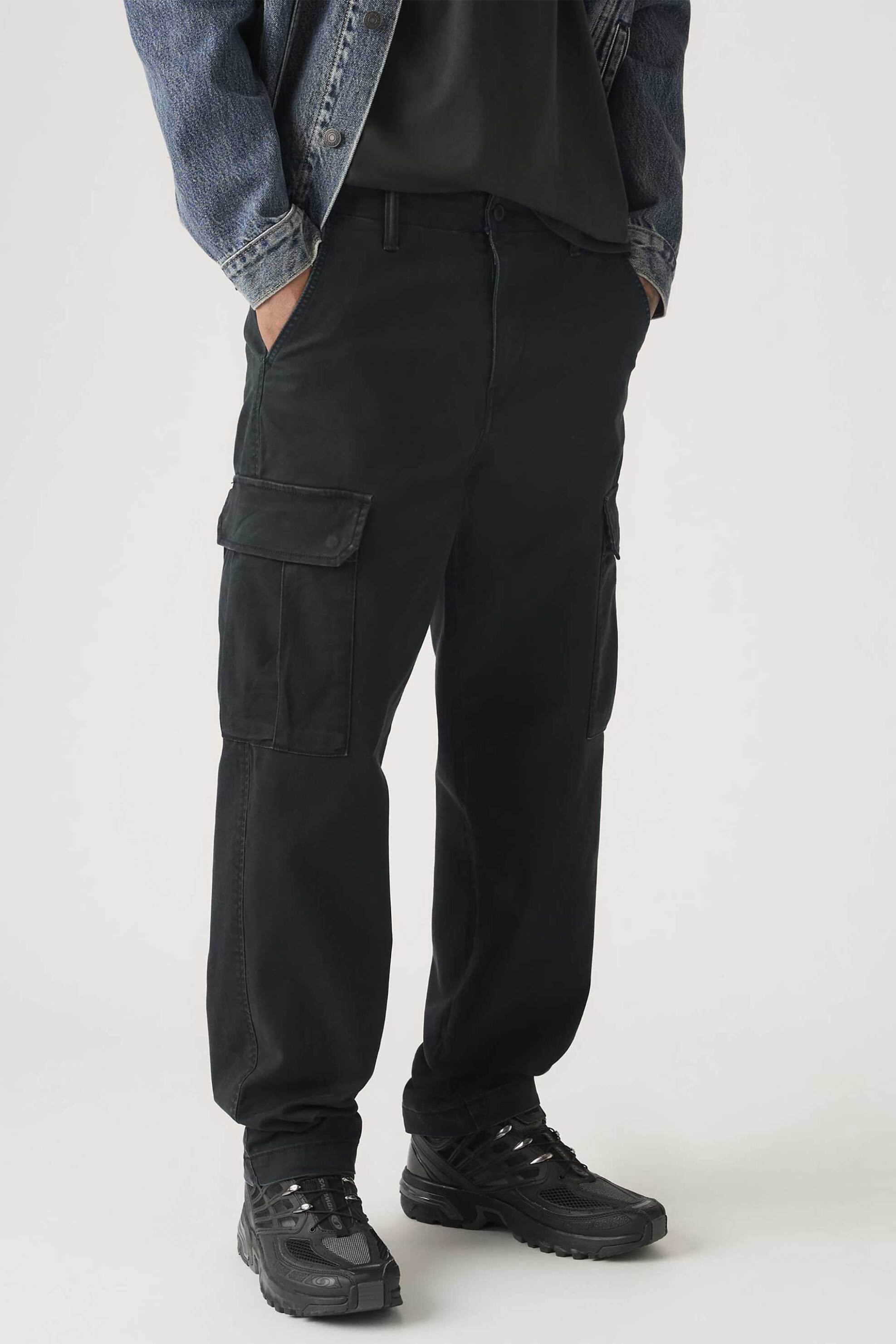 Levi's® ανδρικό παντελόνι cargo Relaxed Tapered Fit "Xx" - 0057R0000-** Μαύρο φωτογραφία