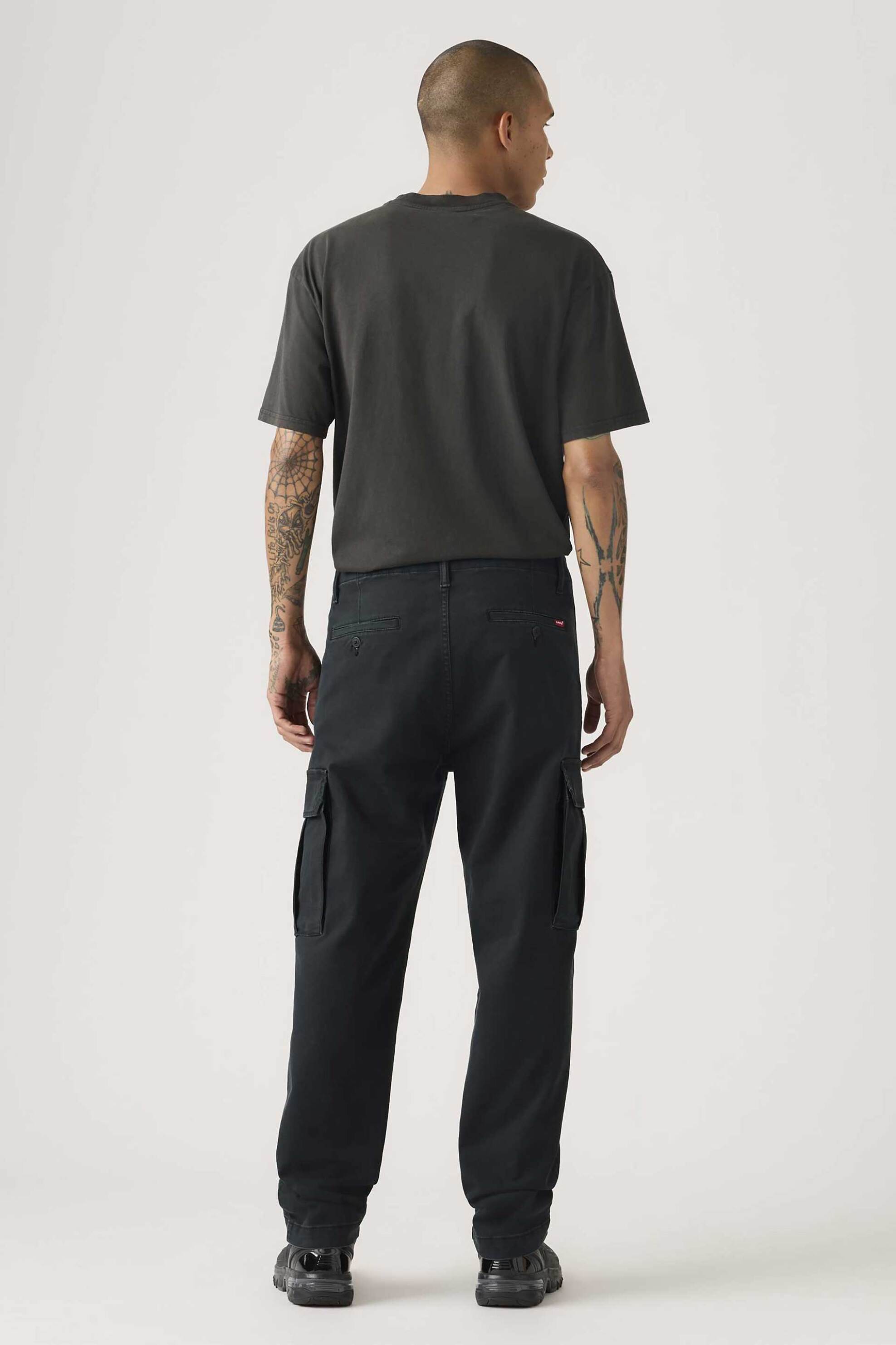 Levi&Apos S Ανδρικό Παντελόνι Cargo Relaxed Tapered Fit Xx - 0057R0000-** Μαύρο